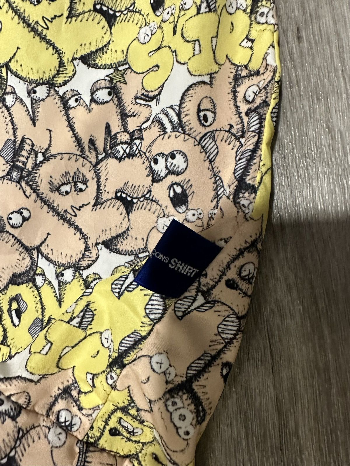 Comme des Garcons Comme des Garcons x KAWS Cross Body BackPack Bag Yellow Size ONE SIZE - 3 Thumbnail