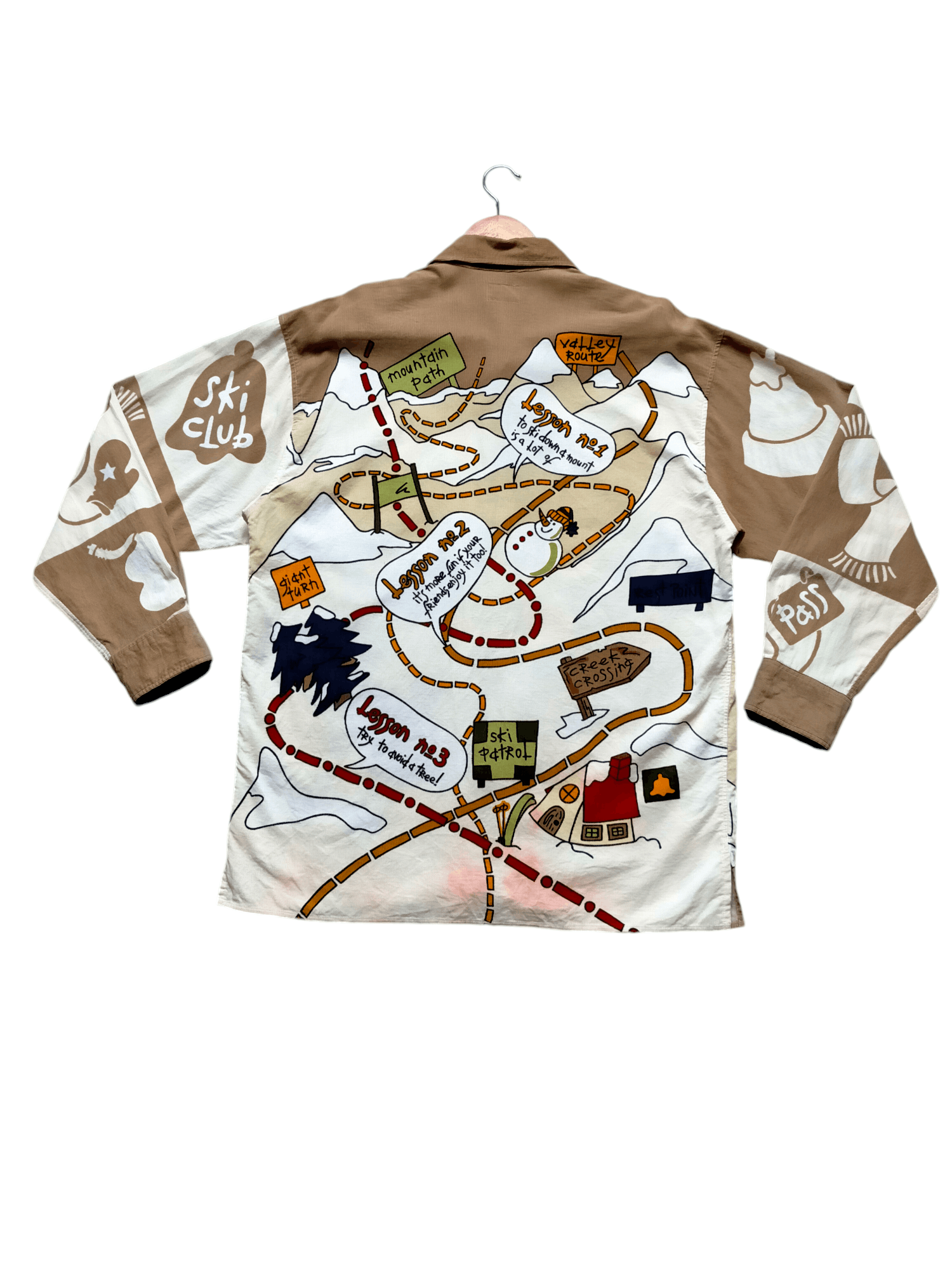 Jean Charles De Castelbajac Vintage JC De Castelbajac Art Pattern Shirts Size US L / EU 52-54 / 3 - 7 Thumbnail