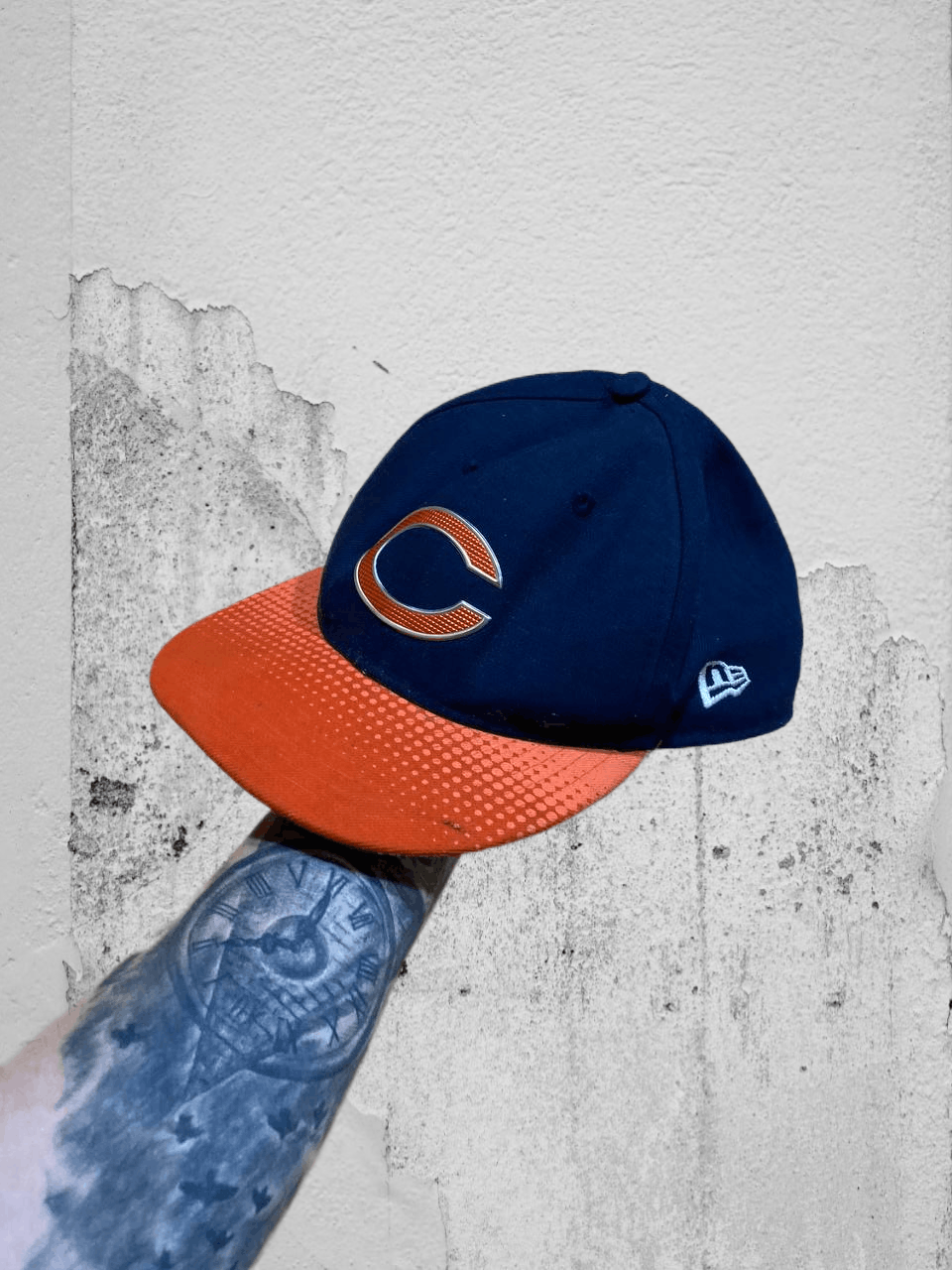 New Era Vintage New Era Chicago Cubs Fitted Hat NFL Size ONE SIZE - 1 Thumbnail
