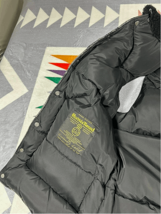Rocky Mountain Featherbed Rocky Mountain Featherbed Bape Wool Leather Down Vest 38 Size US S / EU 44-46 / 1 - 7 Thumbnail