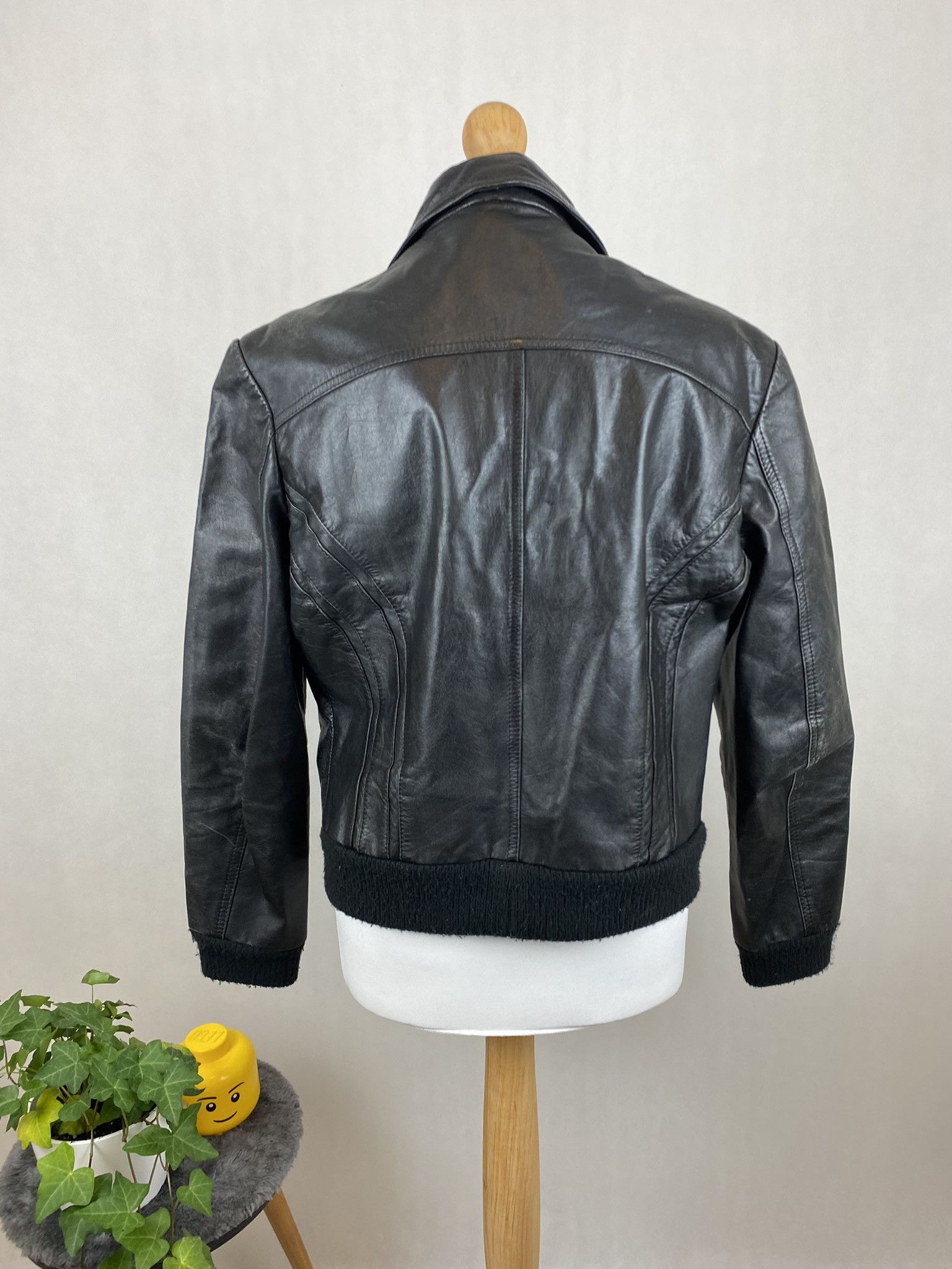 Genuine Leather × Vintage real leather jacket vintage vera pelle Size L / US 10 / IT 46 - 8 Thumbnail