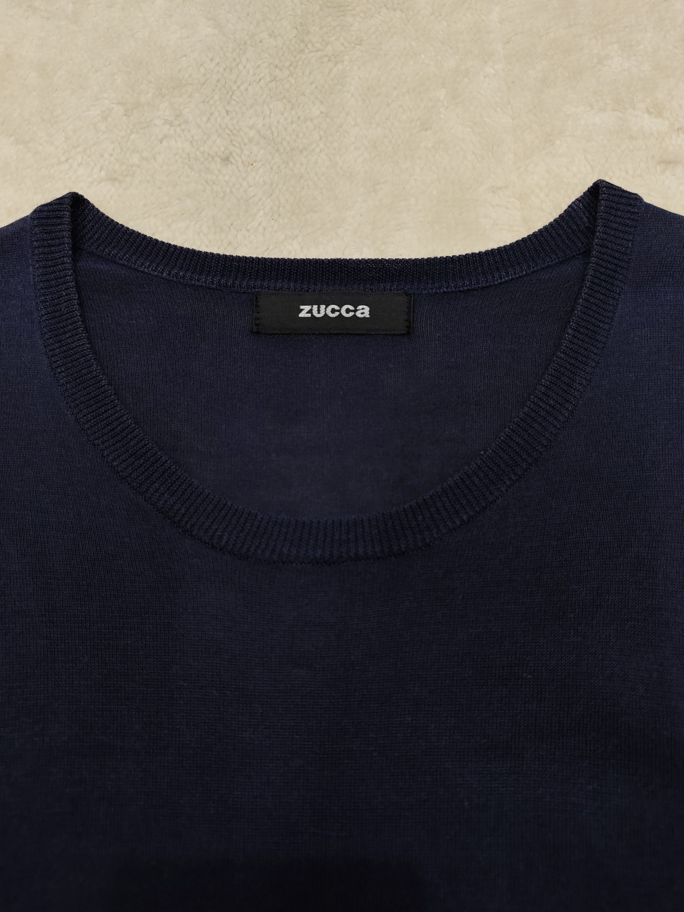 Zucca 🇯🇵 Zucca 🇯🇵 by Issey Co Navy Sweatshirt Midi Dress Size L / US 10 / IT 46 - 3 Thumbnail