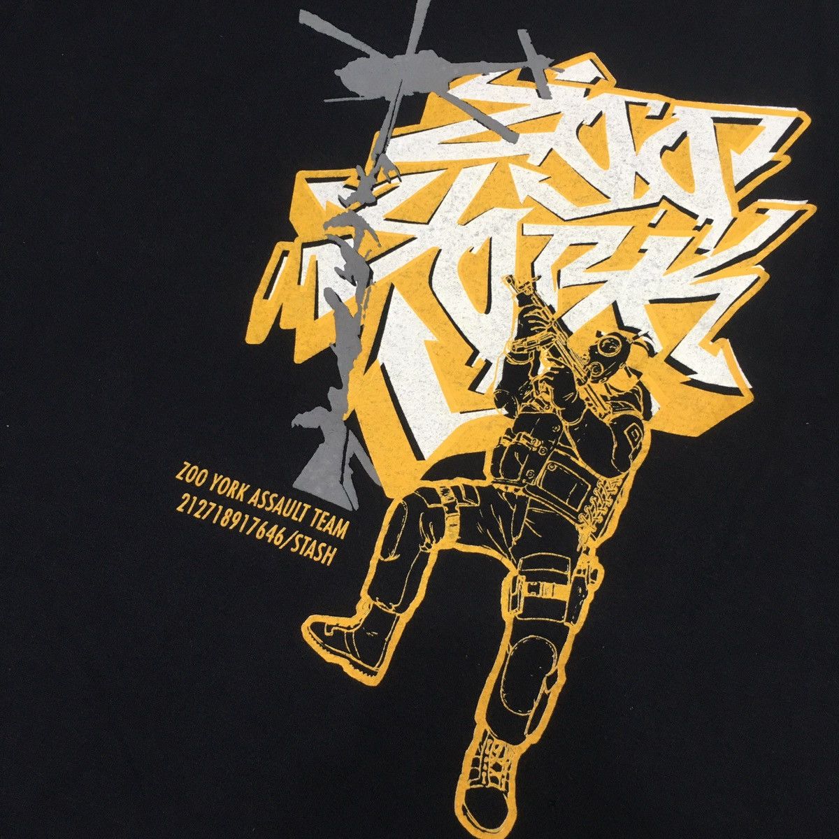 Recon × Vintage × Zoo York Vintage Zooyork x Stash Project Tshirt RARE!!! Size US M / EU 48-50 / 2 - 4 Thumbnail