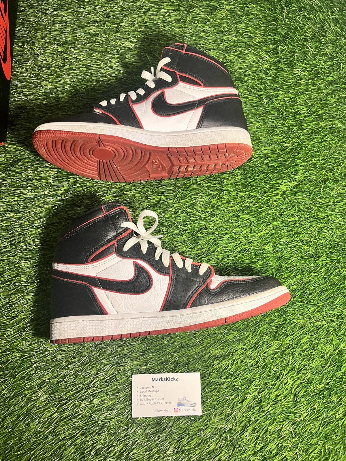 Jordan Brand × Nike jordan 1 high og bloodline size 10 Size US 10 / EU 43 - 5 Thumbnail