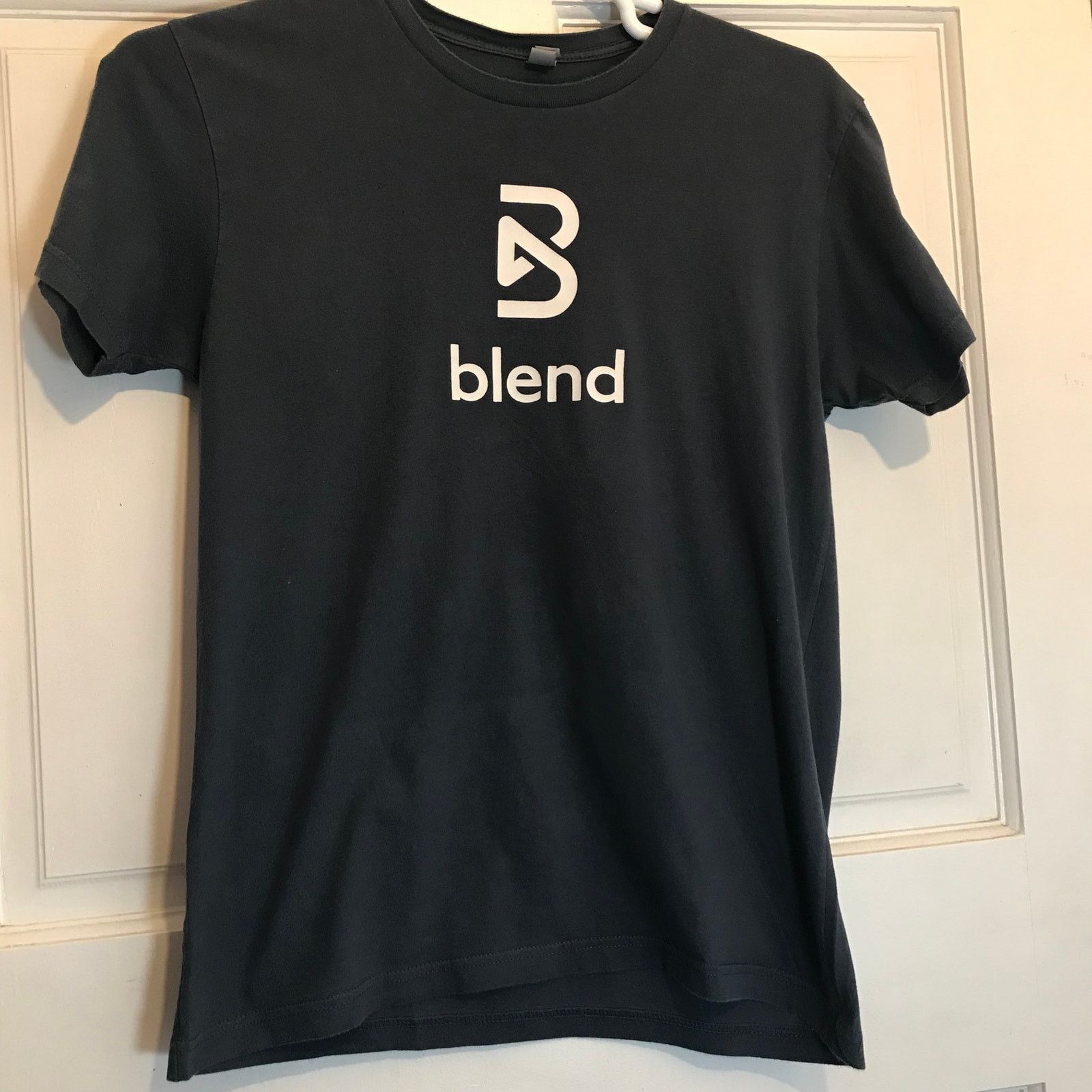 Next Level Apparel NEXT LEVEL Blend Logo T-Shirt Men's M Black Short Sleeved Size US M / EU 48-50 / 2 - 1 Thumbnail
