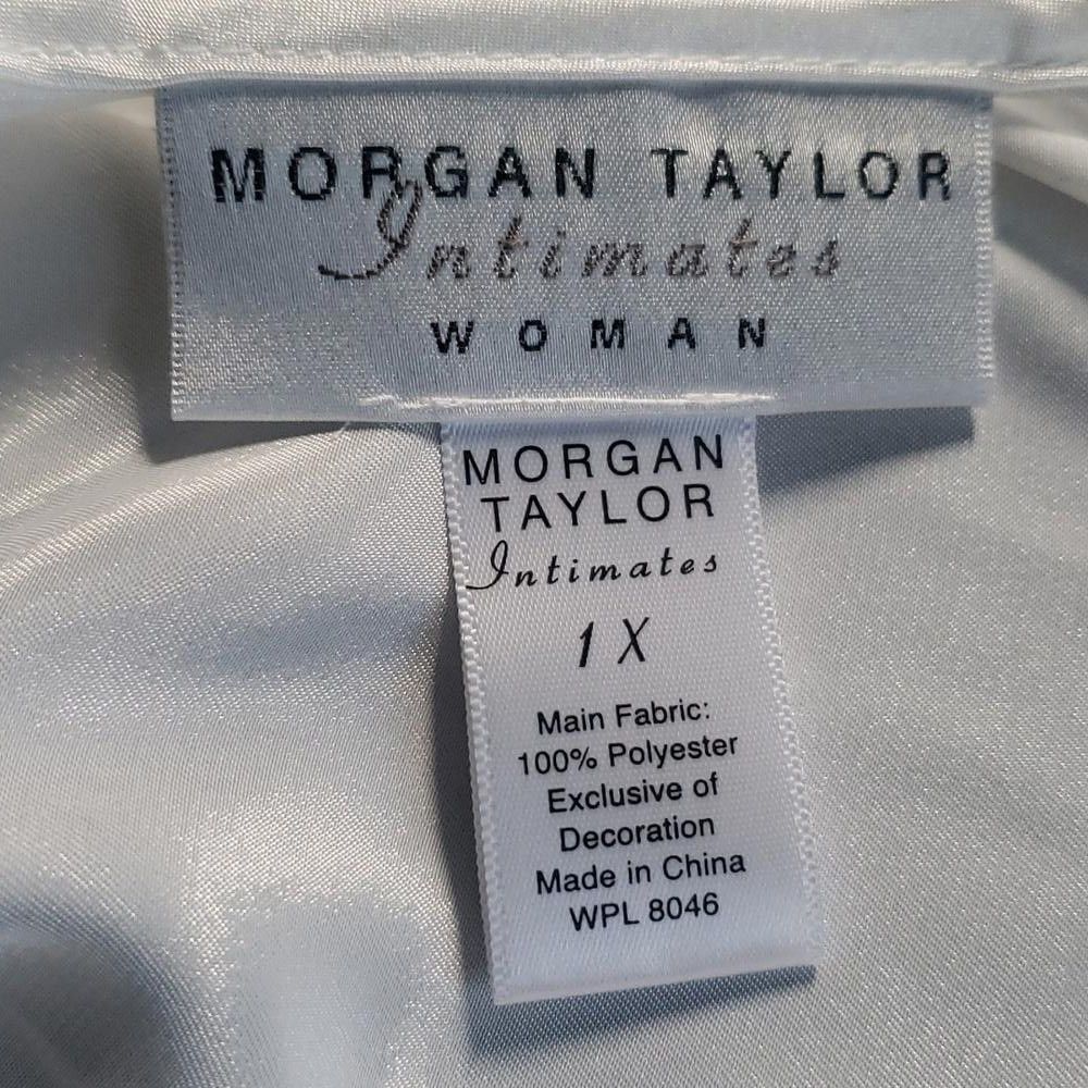 Designer CT720 Morgan Taylor NWT Intimates White Cami 1X Size ONE SIZE - 4 Thumbnail