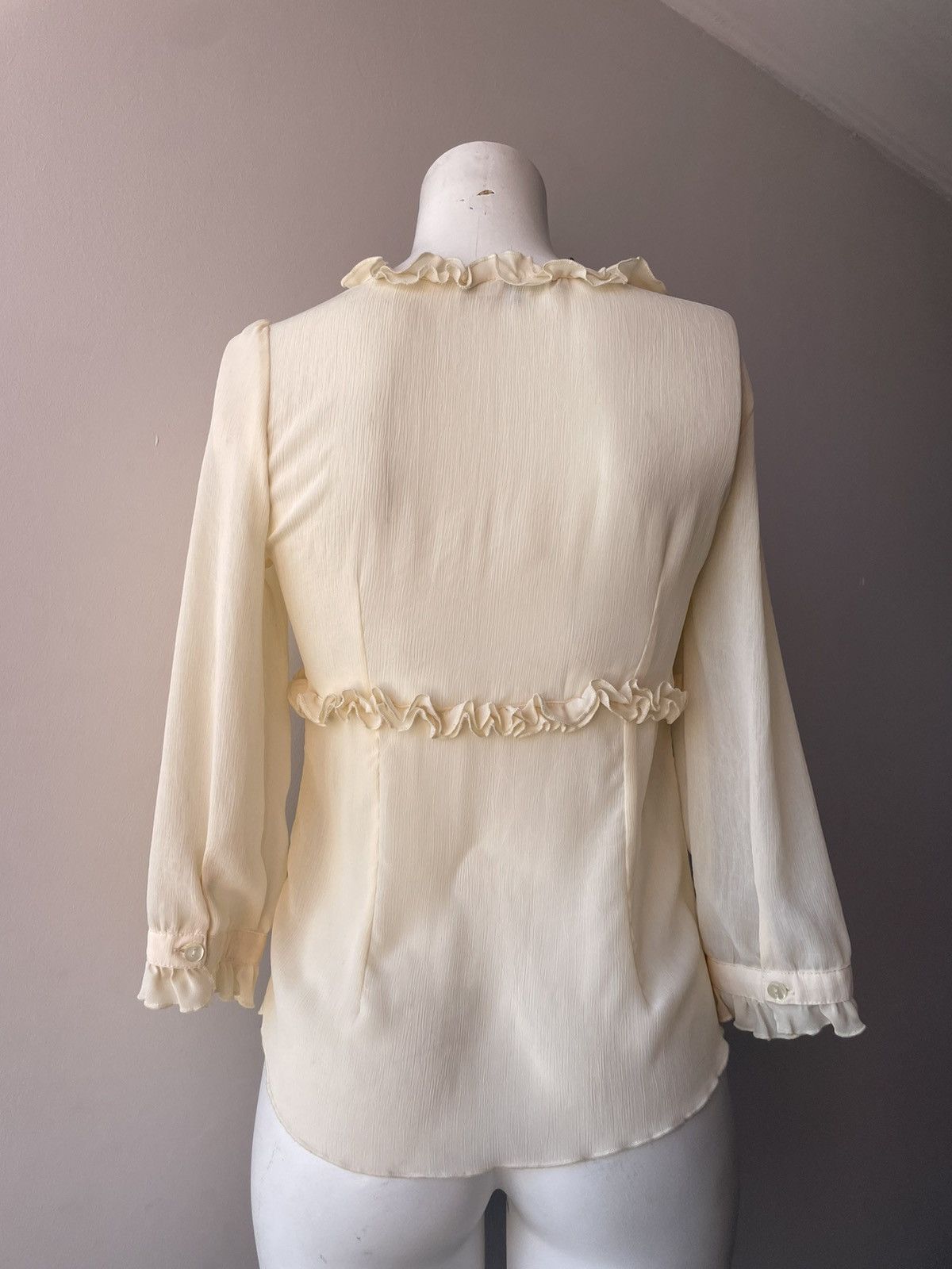 Vintage Italian silk dress Size M / US 6-8 / IT 42-44 - 13 Thumbnail