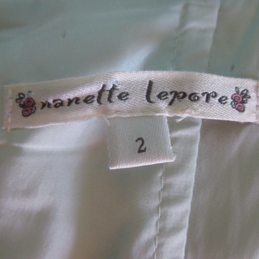 Annette Gortz Nanette Lepore Strapless Garden Party Mini Dress 2 Size XS / US 0-2 / IT 36-38 - 12 Thumbnail
