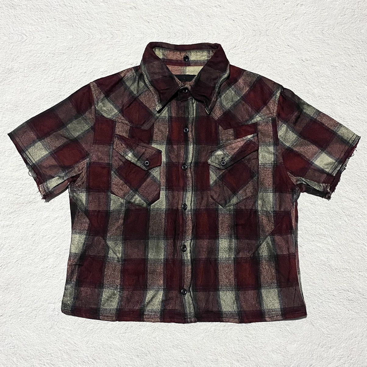 GOSTAR DE FUGA 💥RARE💥 Vintage FUGA 2000s plaid shirt Size S / US 4 / IT 40 - 1 Thumbnail