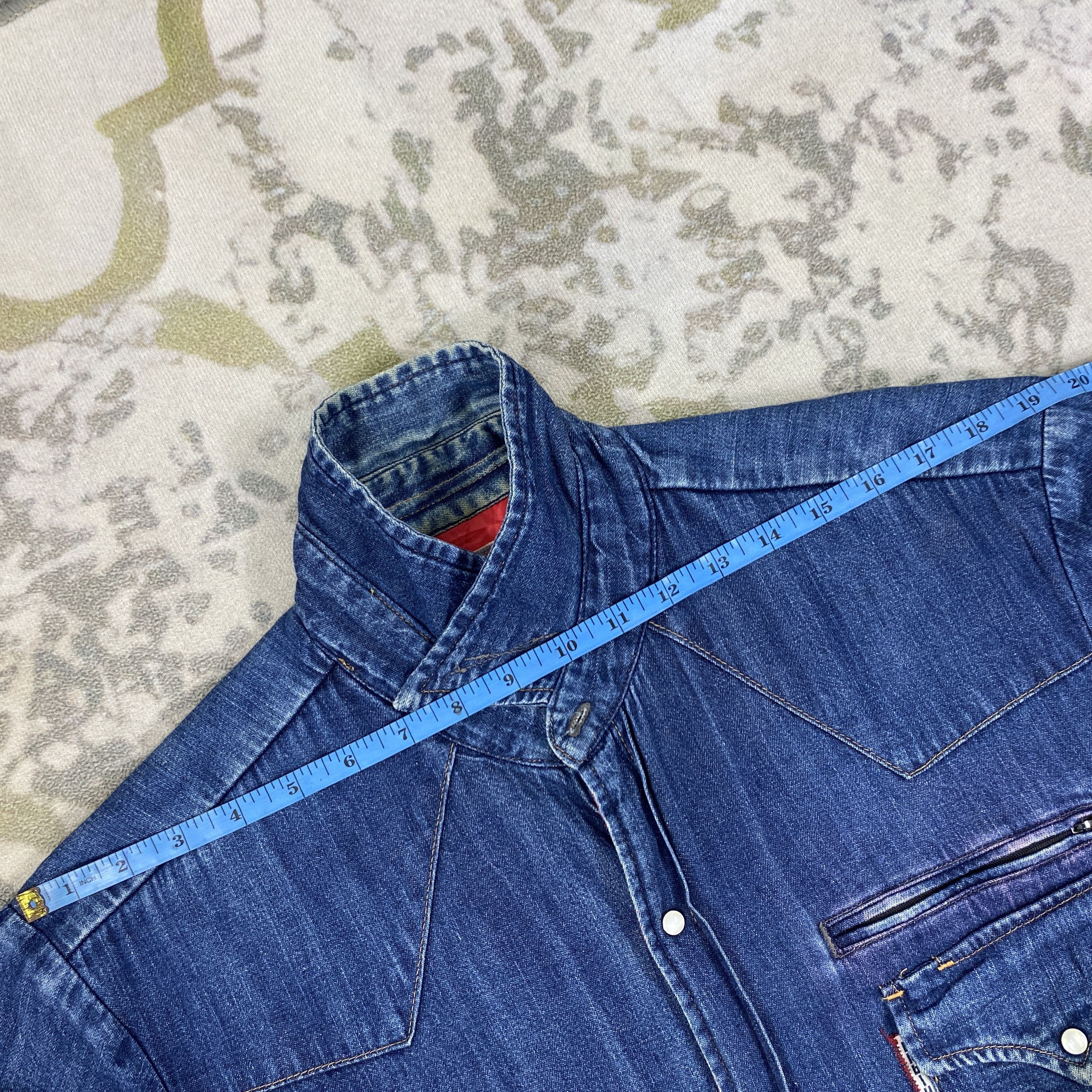 Kapital 💥offer💥BLUE BLUE DENIM CHORE kapital style JACKETS - J404 Size US L / EU 52-54 / 3 - 6 Thumbnail