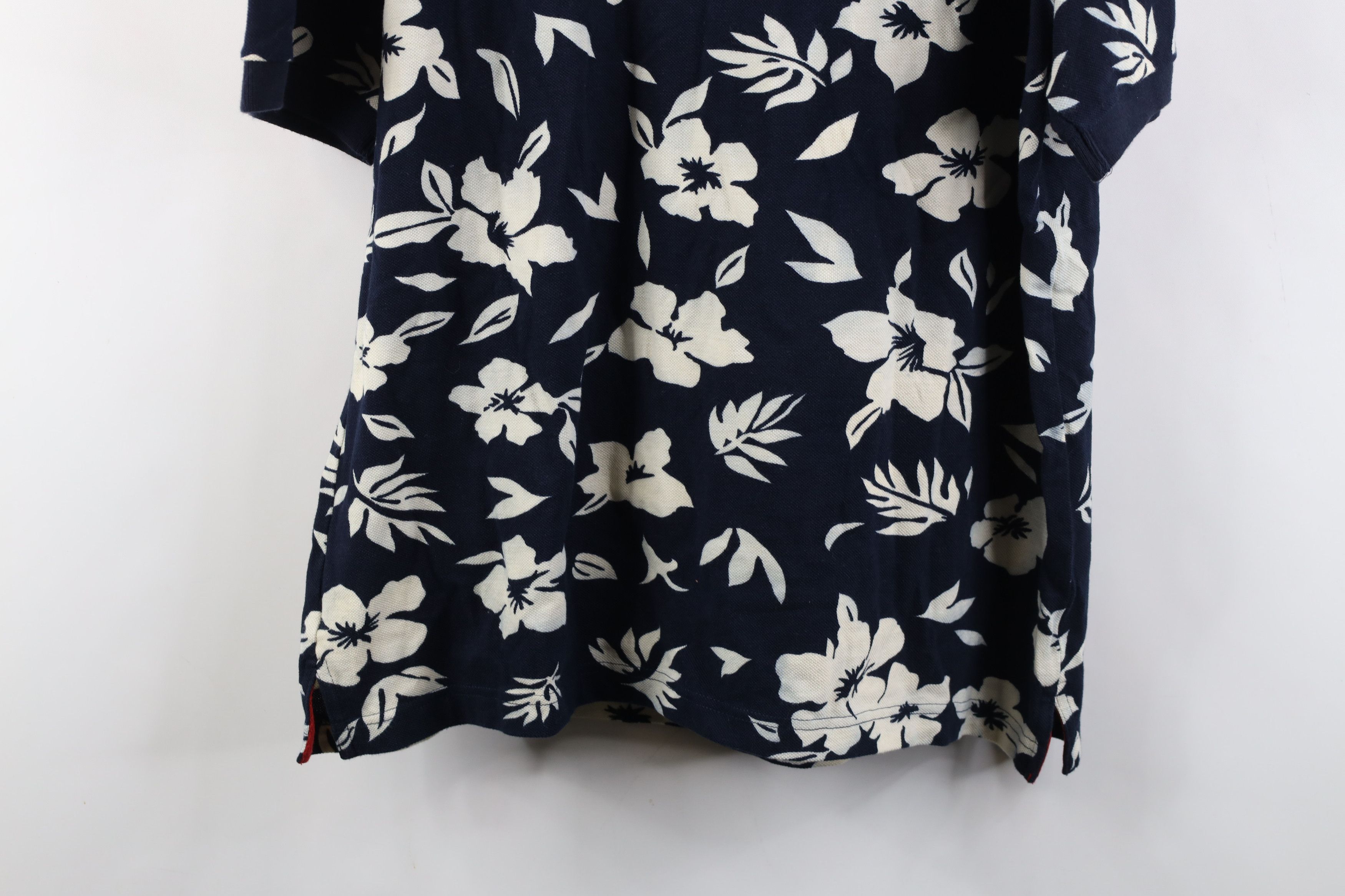 Ralph Lauren Vintage 90s Chaps Ralph Lauren Hawaiian Golf Polo Shirt Blue Size US XL / EU 56 / 4 - 14 Thumbnail