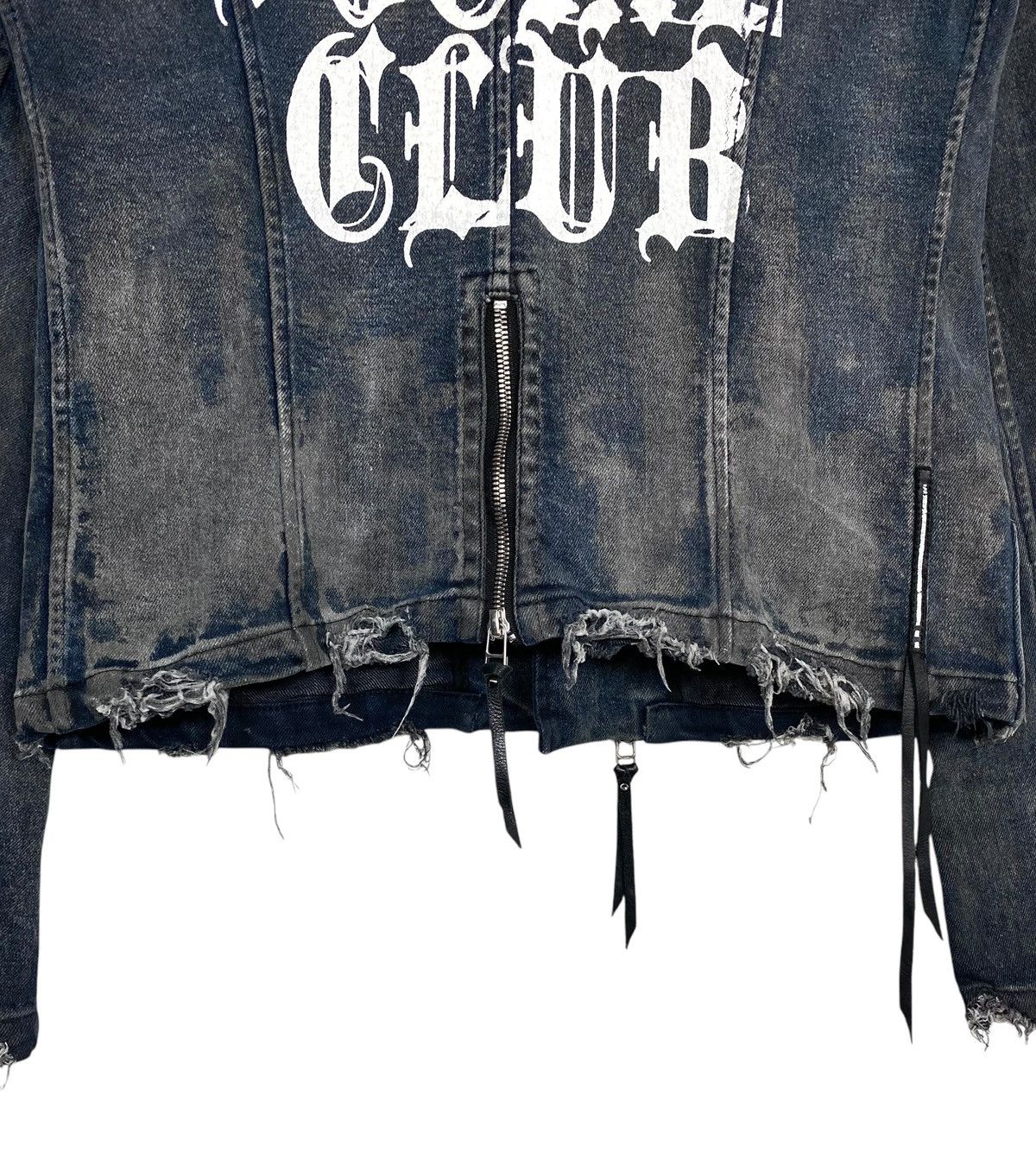 KMRii KMRii World's End Social Club Denim Riders Punk Jacket Size US S / EU 44-46 / 1 - 5 Thumbnail