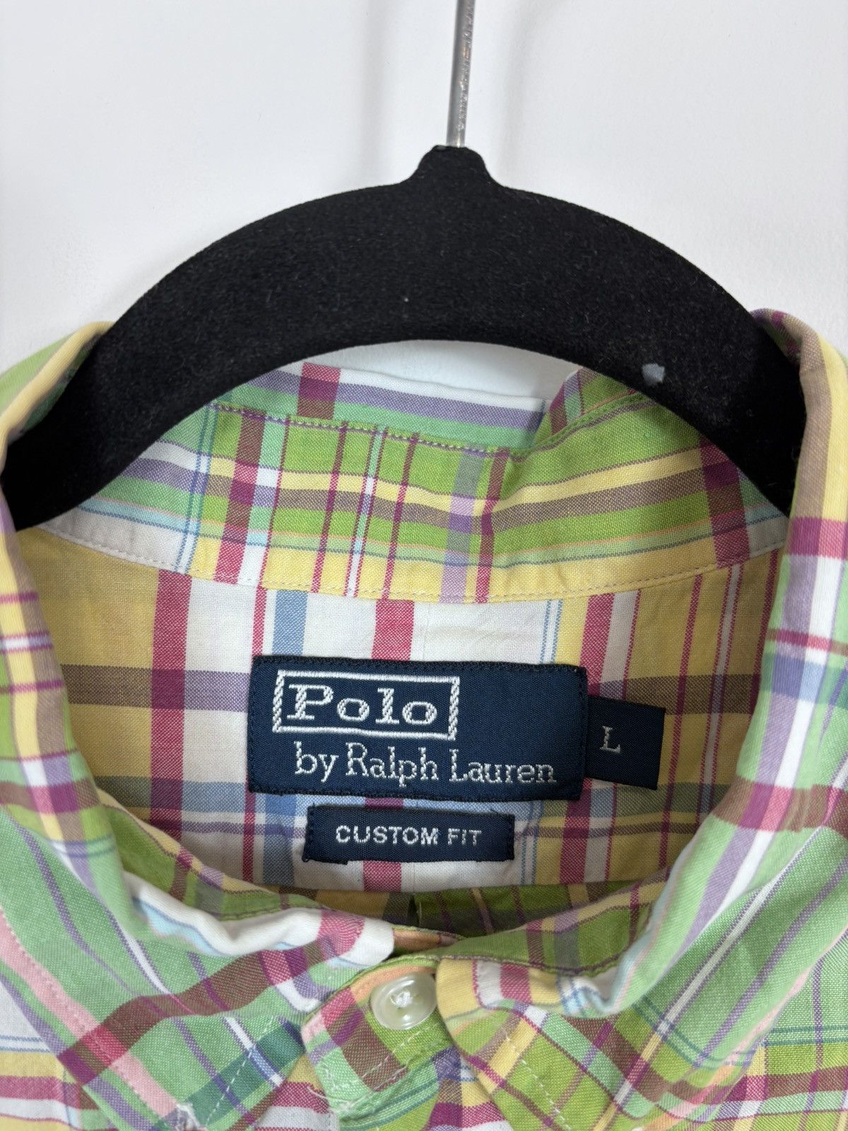 Polo Ralph Lauren Polo Ralph Lauren Vintage Men’s Check Short Sleeve Shirt Size US L / EU 52-54 / 3 - 10 Thumbnail