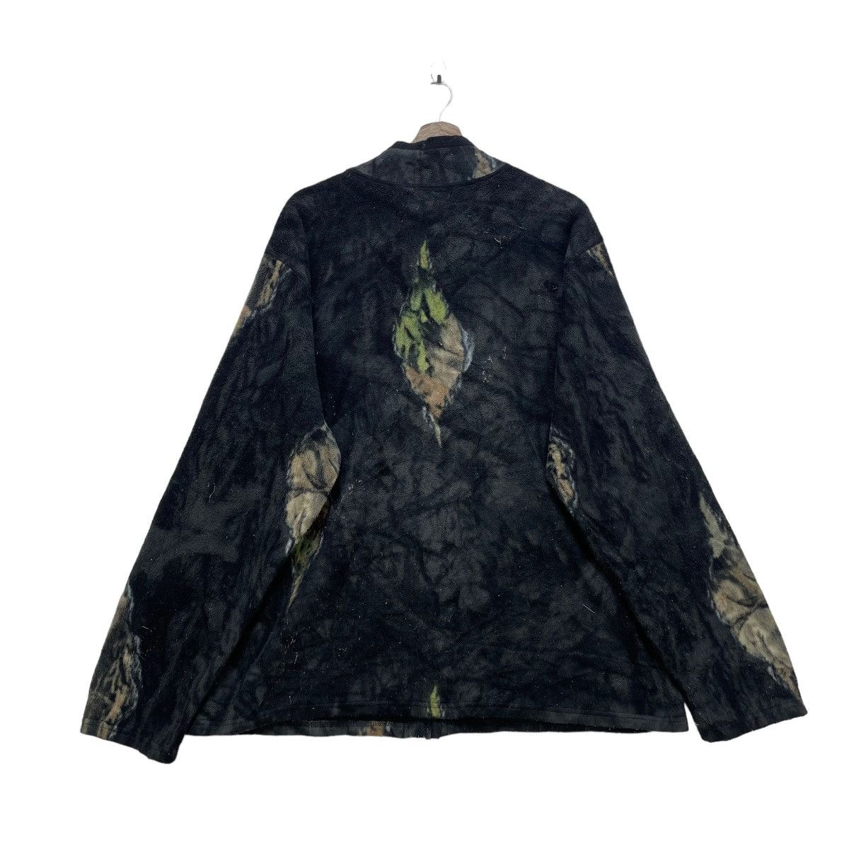 Hunter Vintage Fleece Moussy Oak Pull Over Jacket Size US XL / EU 56 / 4 - 2 Thumbnail