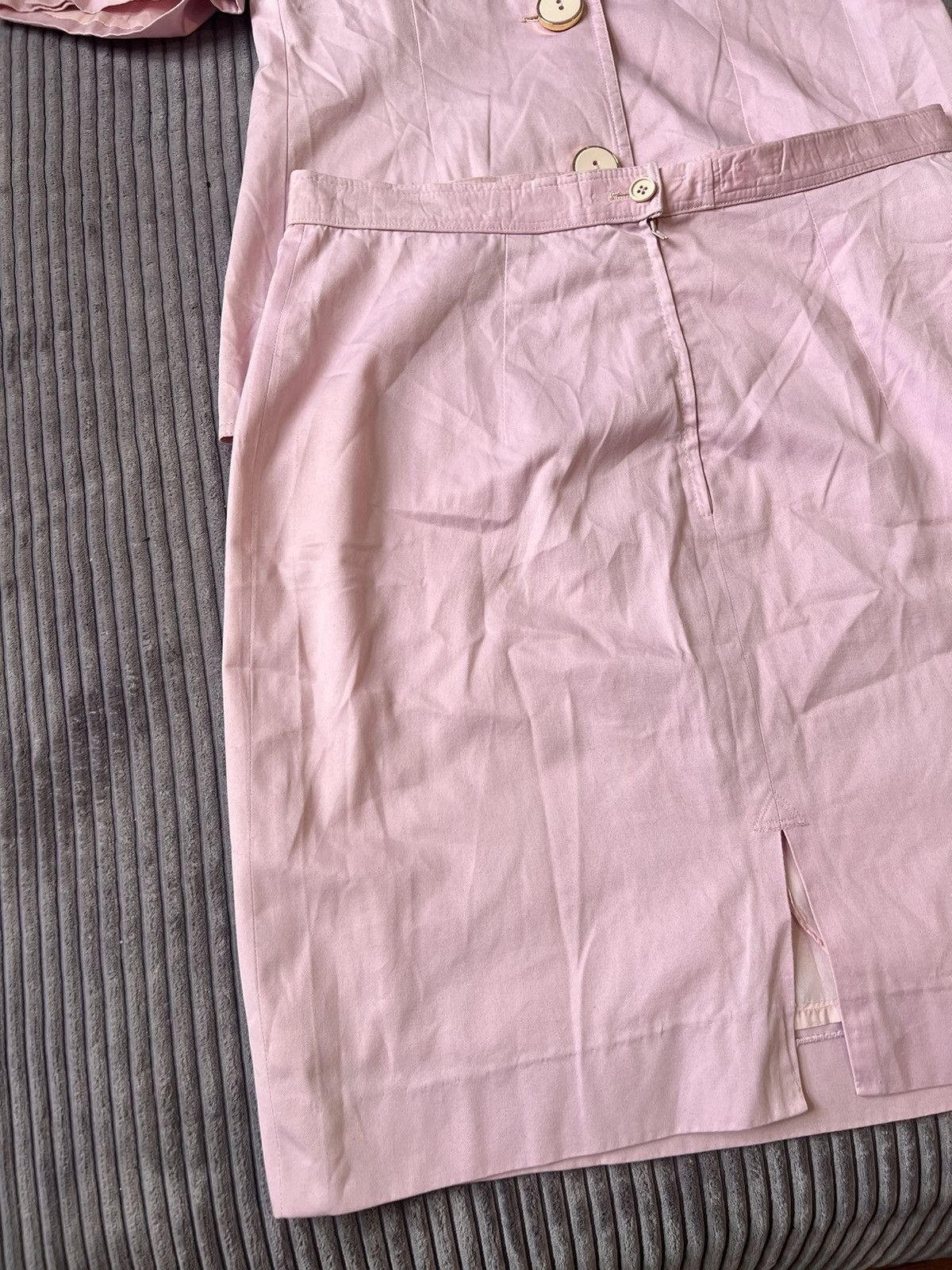 Valentino VINTAGE VALENTINO MISS V PINK SKIRT SUIT 2PIECES 44IT Size M / US 6-8 / IT 42-44 - 3 Thumbnail