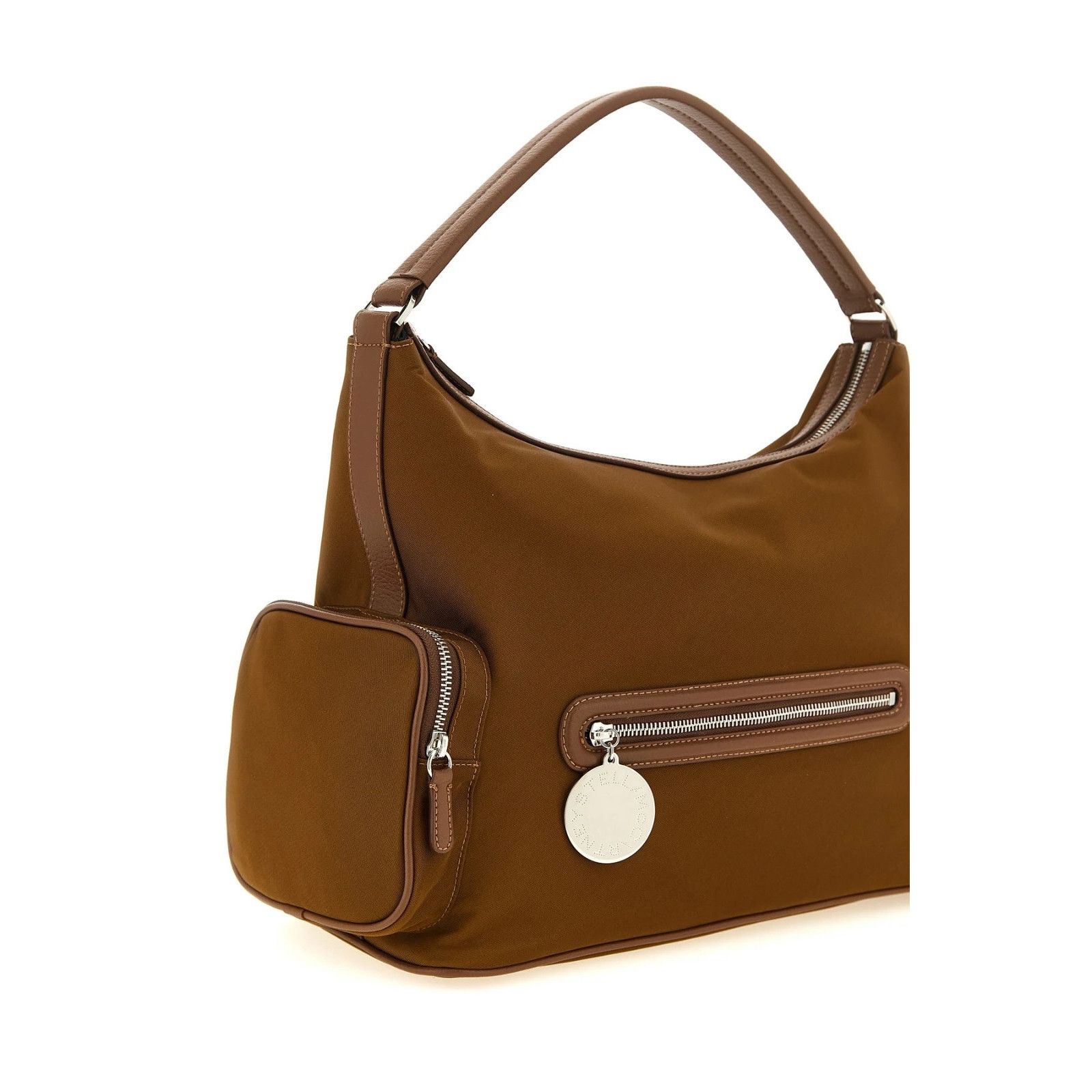 Stella McCartney Stella McCartney Dartmoor Brown Canvas Shoulder Bag New & Au Size ONE SIZE - 3 Thumbnail