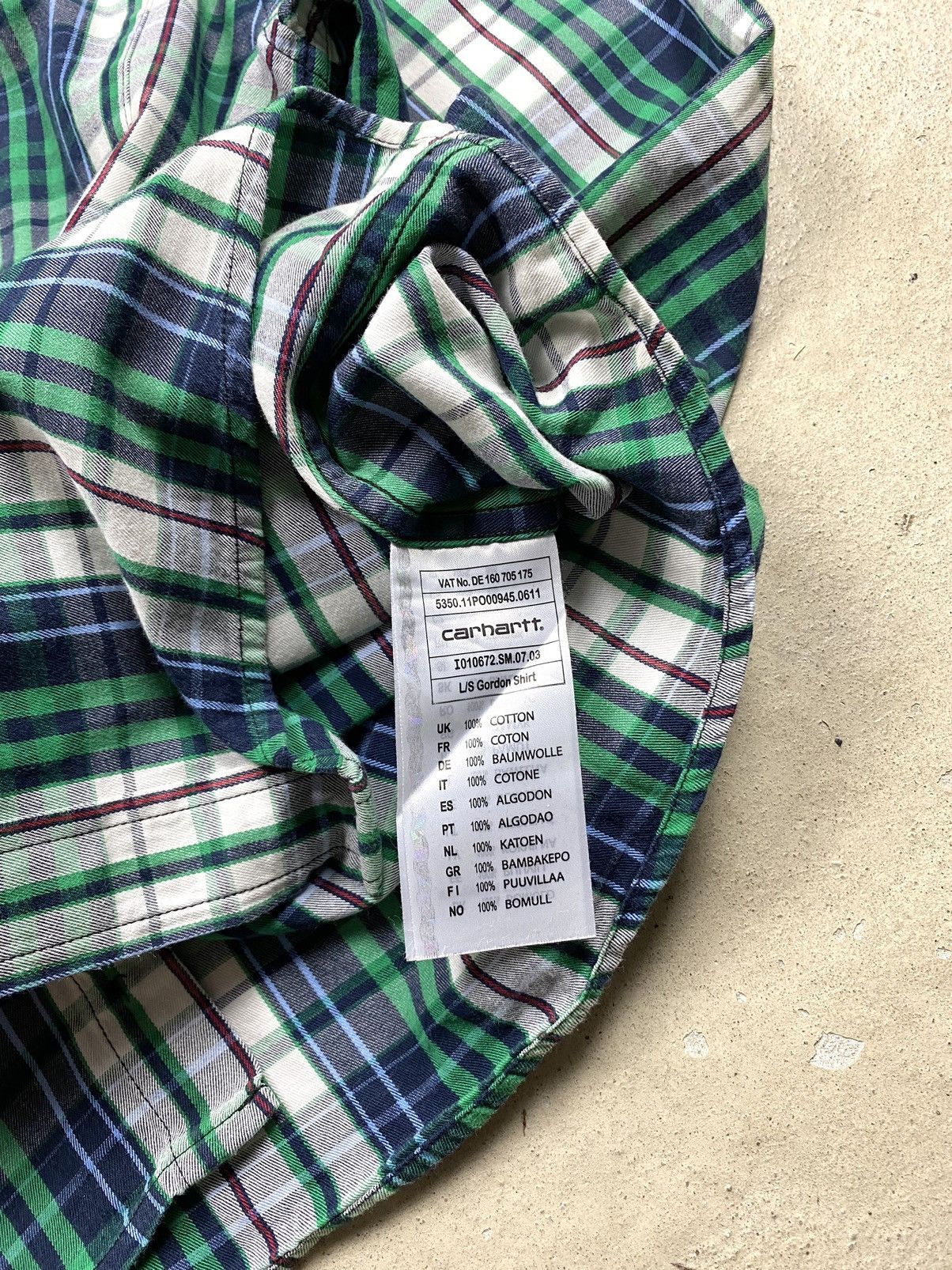Carhartt Y2K Vintage Carhartt Checkered Plaid Shirt Hype Flannel Size US L / EU 52-54 / 3 - 8 Thumbnail