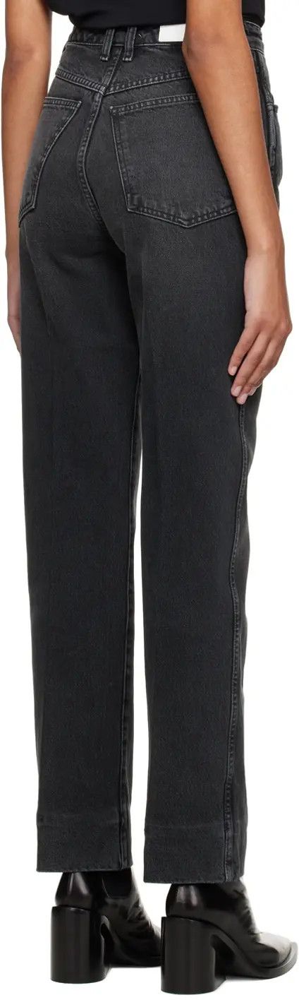 RE/DONE o1mle0524 Cigarette Jeans in Black Size 26" / US 2 / IT 38 - 4 Thumbnail