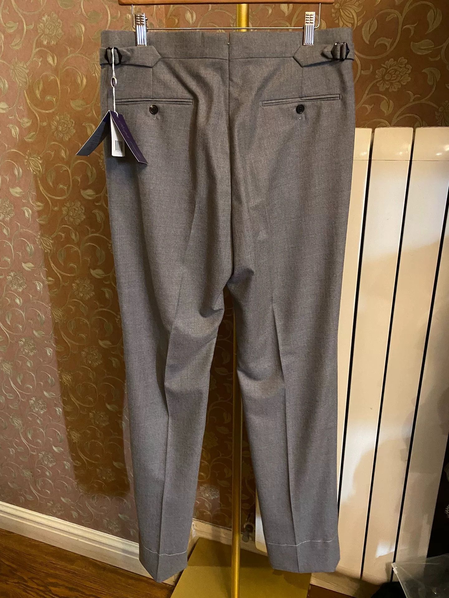 Ralph Lauren Purple Label Ralph Lauren Purple Label Wool Trousers Size US 34 / EU 50 - 5 Thumbnail