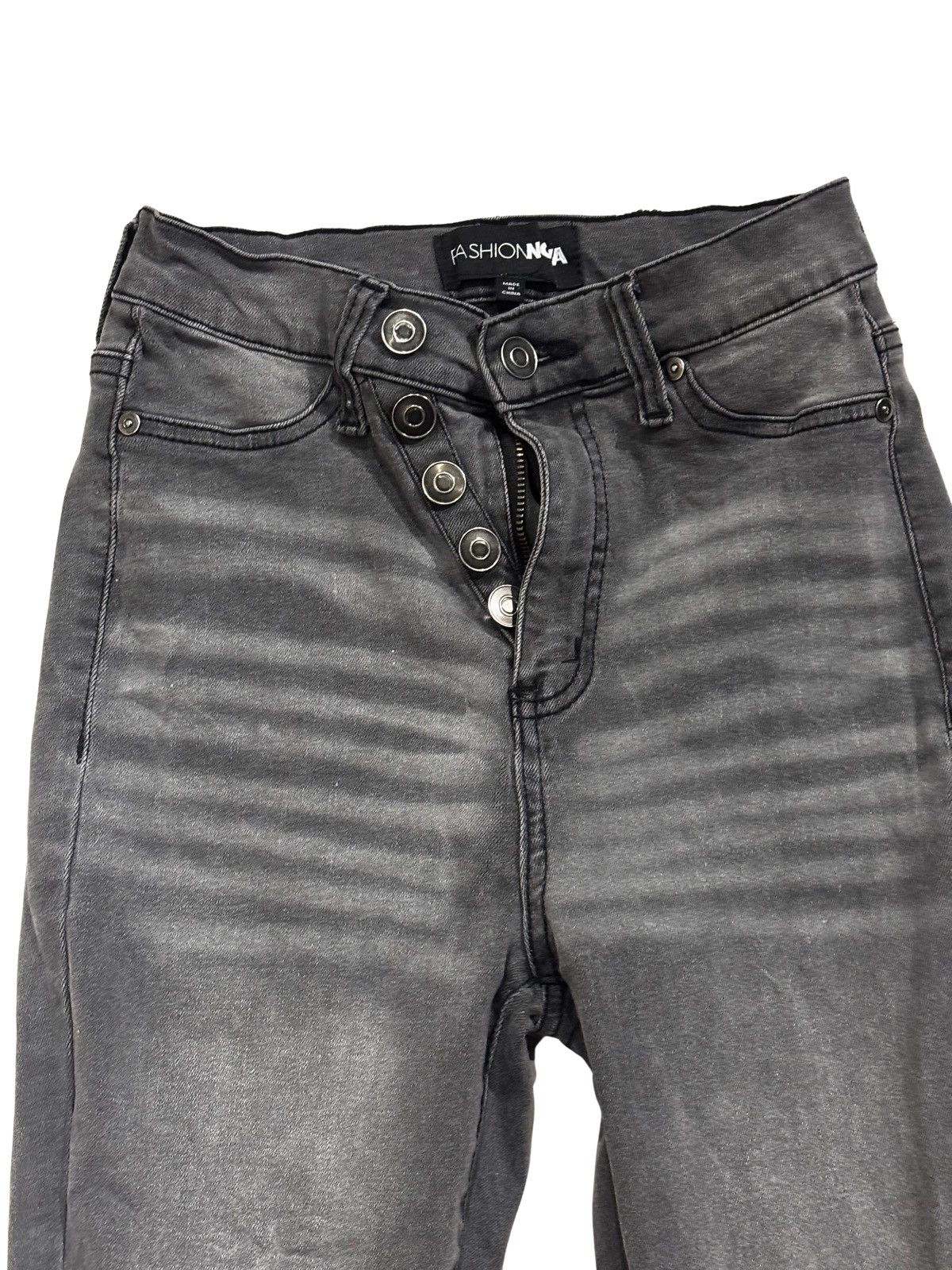 Fashion Nova Women’s black skinny jeans.wp0303 Size 24" / US 00 / IT 34 - 2 Thumbnail