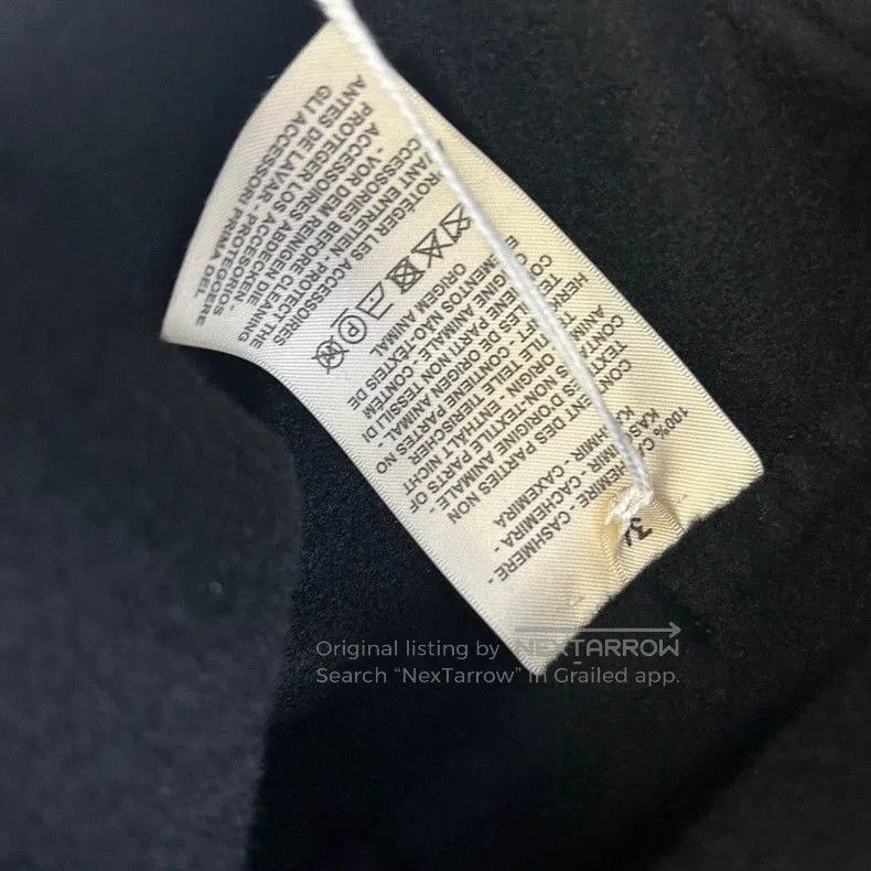 Hermes Hermes Black Cashmere Belted Coat. Size US S / EU 44-46 / 1 - 5 Thumbnail