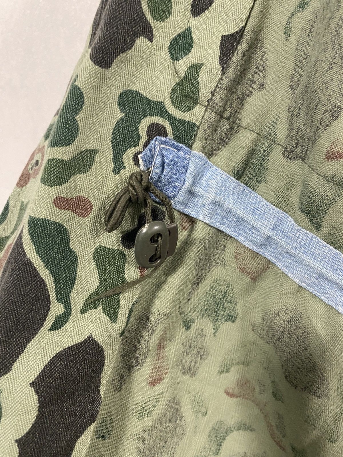 Vintage Vintage South Korea War Vietnam Era Duck Frog Camo Overshirt Size US S / EU 44-46 / 1 - 9 Thumbnail