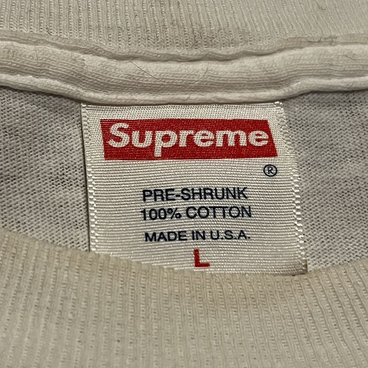 Supreme Supreme Navy Box logo Tee navy on white Bogo t shirt Size US L / EU 52-54 / 3 - 5 Thumbnail