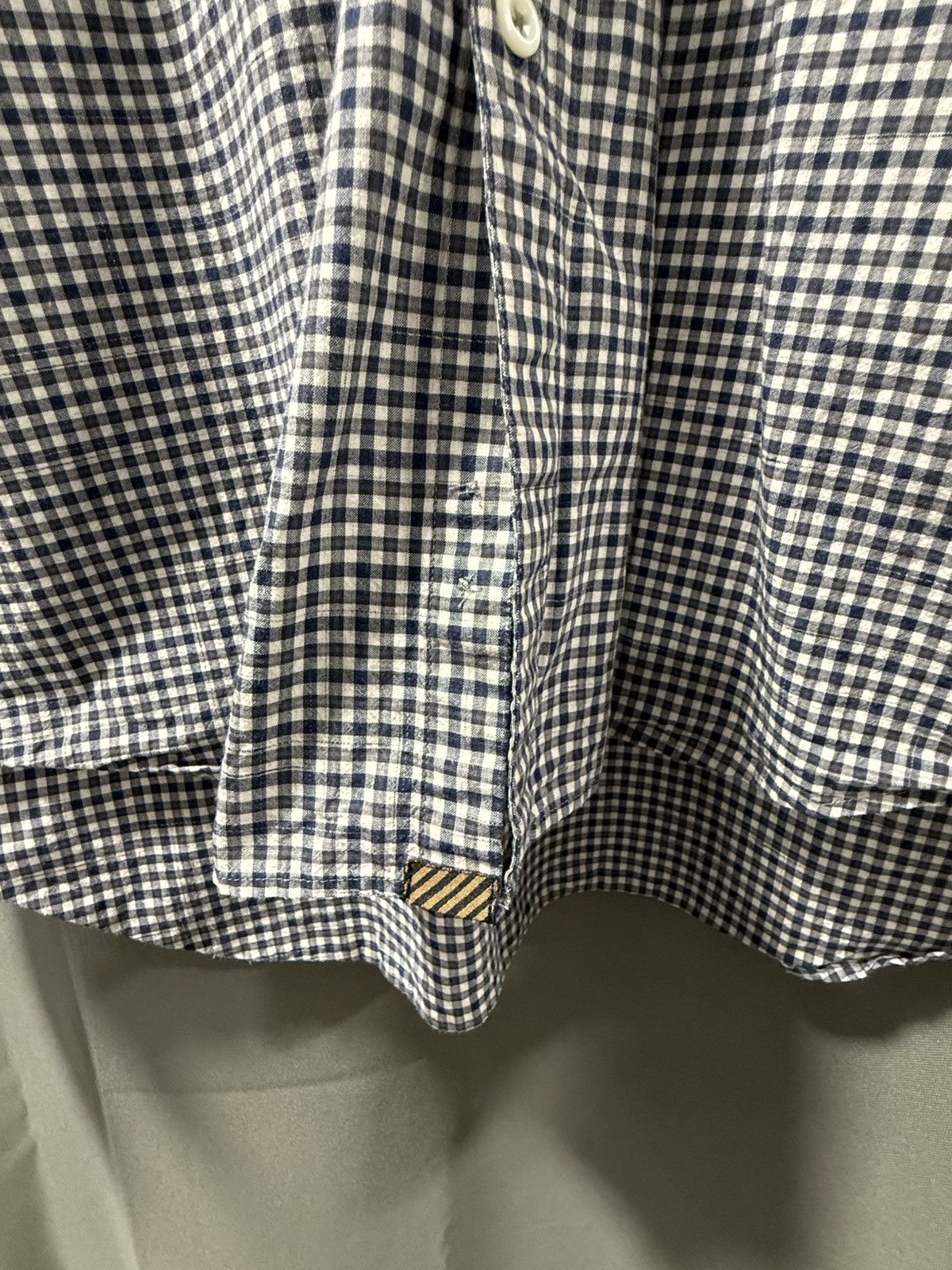Billy Reid Billy Reid Standard Cut gingham button-up shirt Size US L / EU 52-54 / 3 - 4 Thumbnail