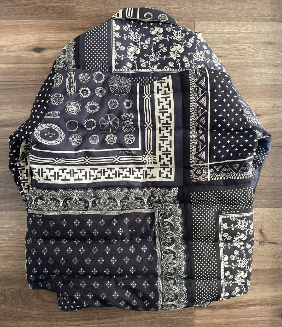 Visvim VisvimVisvim ict kerchief down jkt black bandana-2504 Size US L / EU 52-54 / 3 - 2 Thumbnail