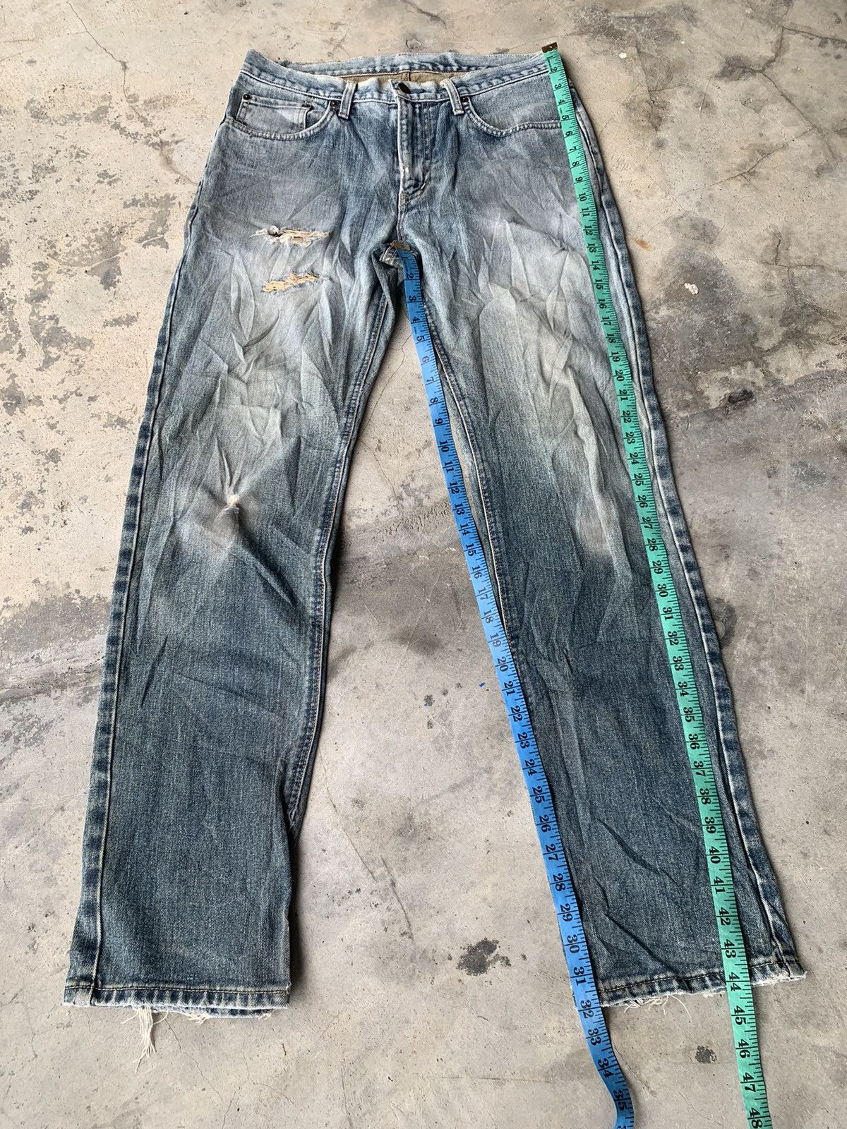 Edwin Edwin 403 International Basic Made In Japan Distressed Denim Size US 32 / EU 48 - 5 Thumbnail