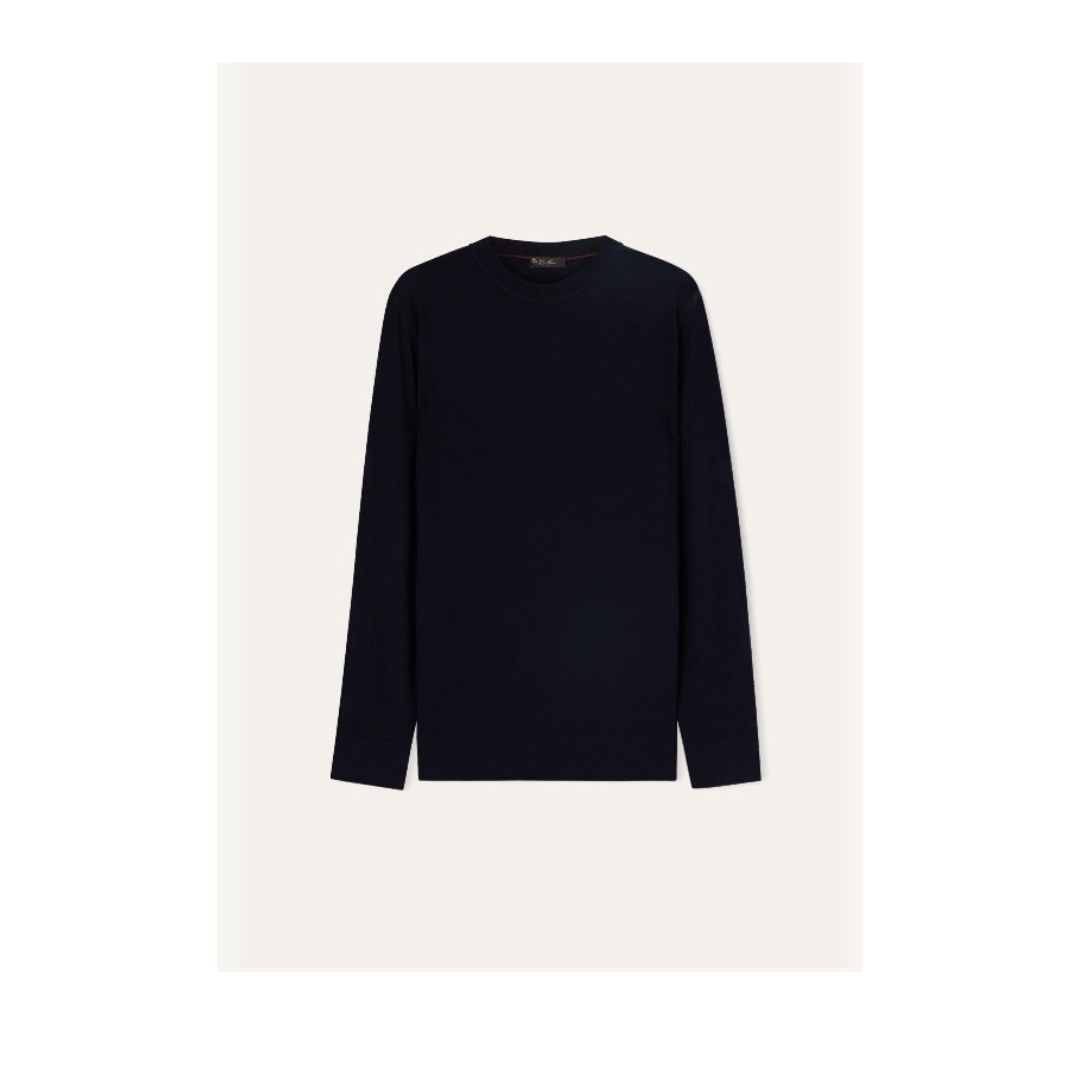 Loro Piana o1srvl11e1224 Girocollo Colin Wool Silk Sweatshirt Size US S / EU 44-46 / 1 - 1 Thumbnail
