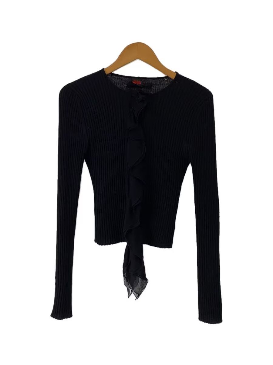 Jean Paul Gaultier Frill Ribbed Wool Knit Sweater Size M / US 6-8 / IT 42-44 - 1 Thumbnail