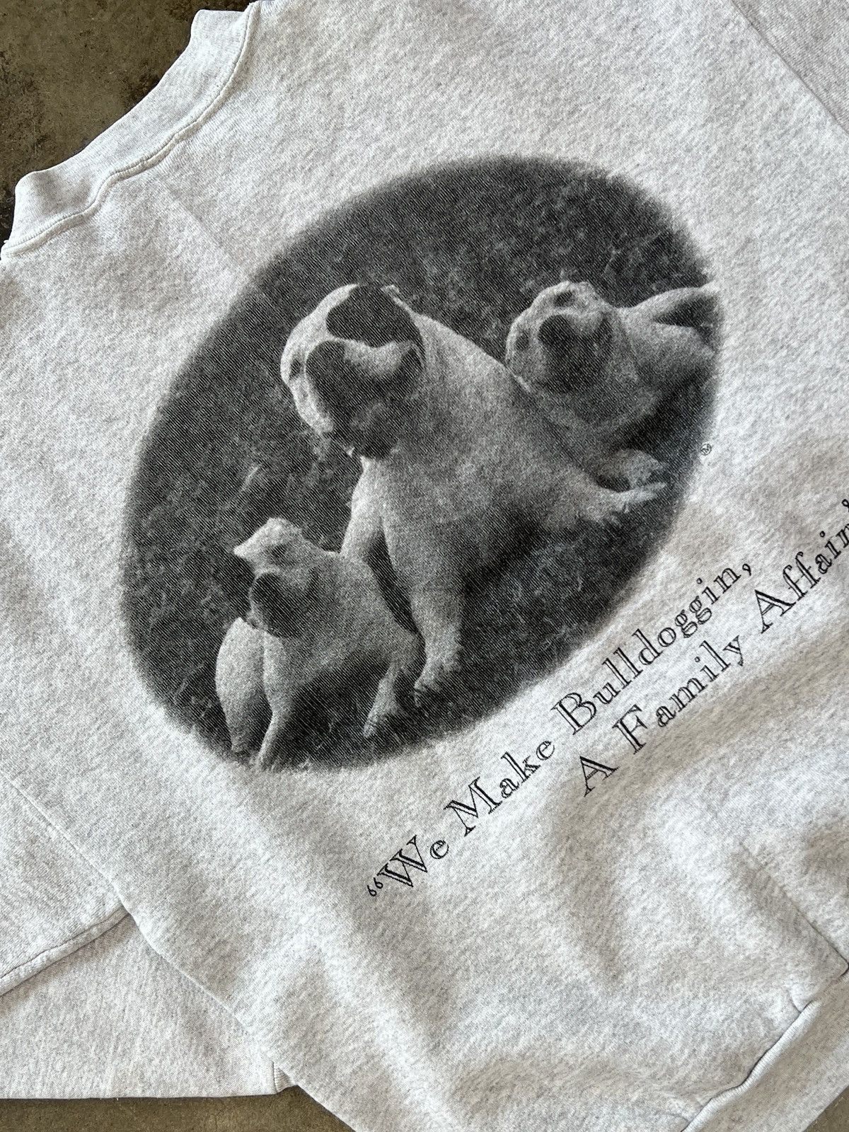 Vintage Vintage the American Bulldog Portrait Crewneck Large Size US L / EU 52-54 / 3 - 1 Thumbnail