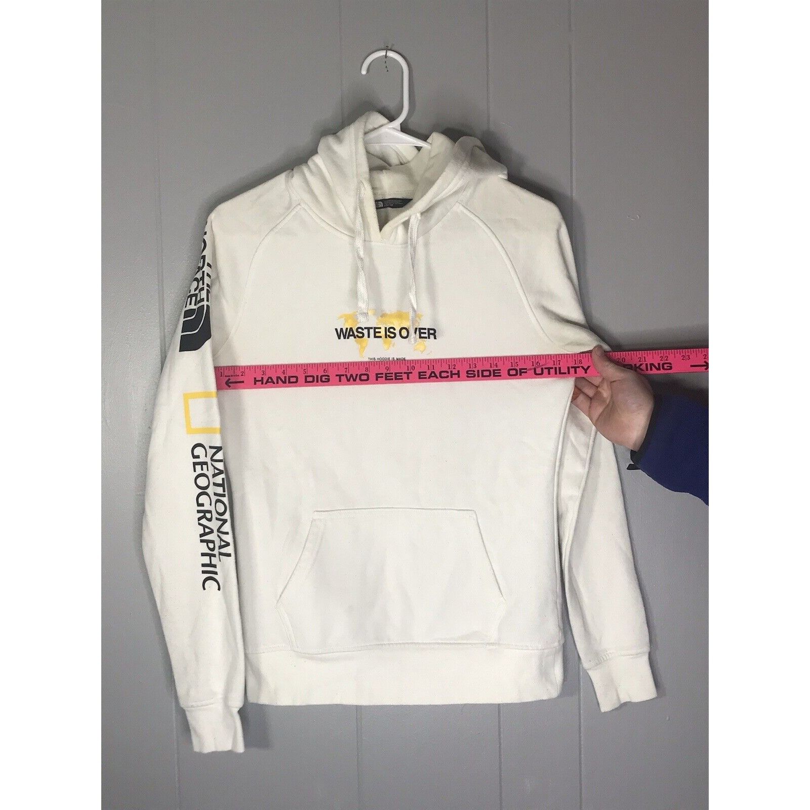The North Face North Face National Geographic Womens "Waste is Over" Hoodie Size XS / US 0-2 / IT 36-38 - 6 Thumbnail