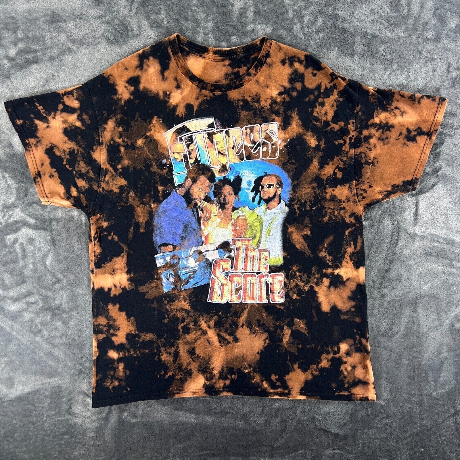 Other Fugees The Score T Shirt Men XL VINTAGE distressed reverse b Size US XL / EU 56 / 4 - 8 Thumbnail