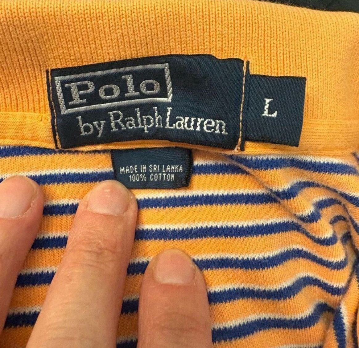 Polo Ralph Lauren Polo by Ralph Lauren Vintage Polo Shirt Size US L / EU 52-54 / 3 - 2 Thumbnail