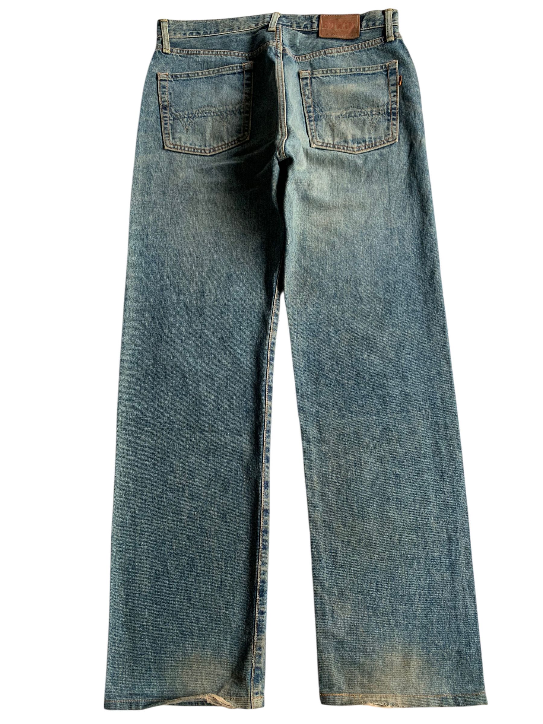 Japanese Brand × Kapital × Vintage VINTAGE EDWIN 505XX SELVEDGE RUSTY DISTRESSED DENIM Size US 34 / EU 50 - 3 Thumbnail