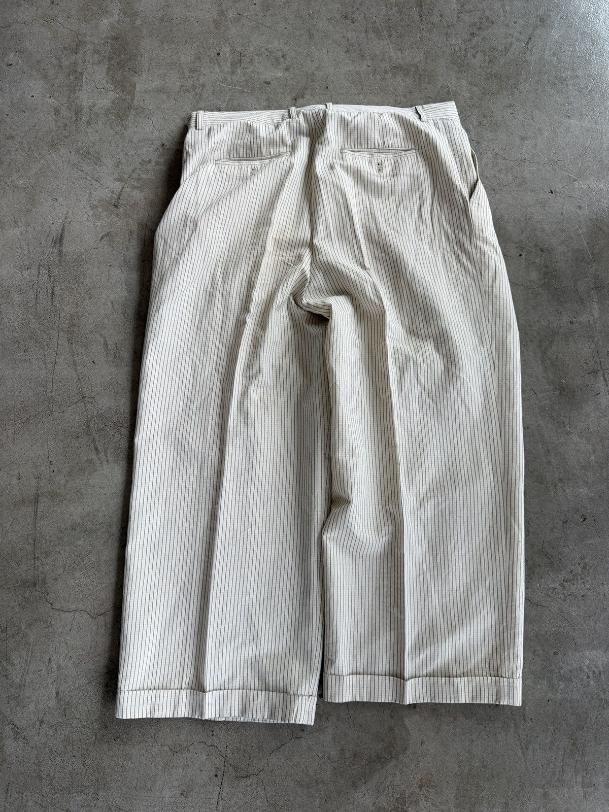 Eckhaus Latta Eckhaus Latta Pinstripe Trousers Size US 31 - 3 Thumbnail