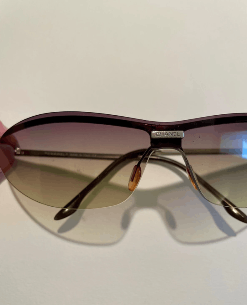 Chanel CHANEL SUNGLASSES 4042 CC Wrap Metal Vintage 4017 Iconic Size ONE SIZE - 4 Thumbnail