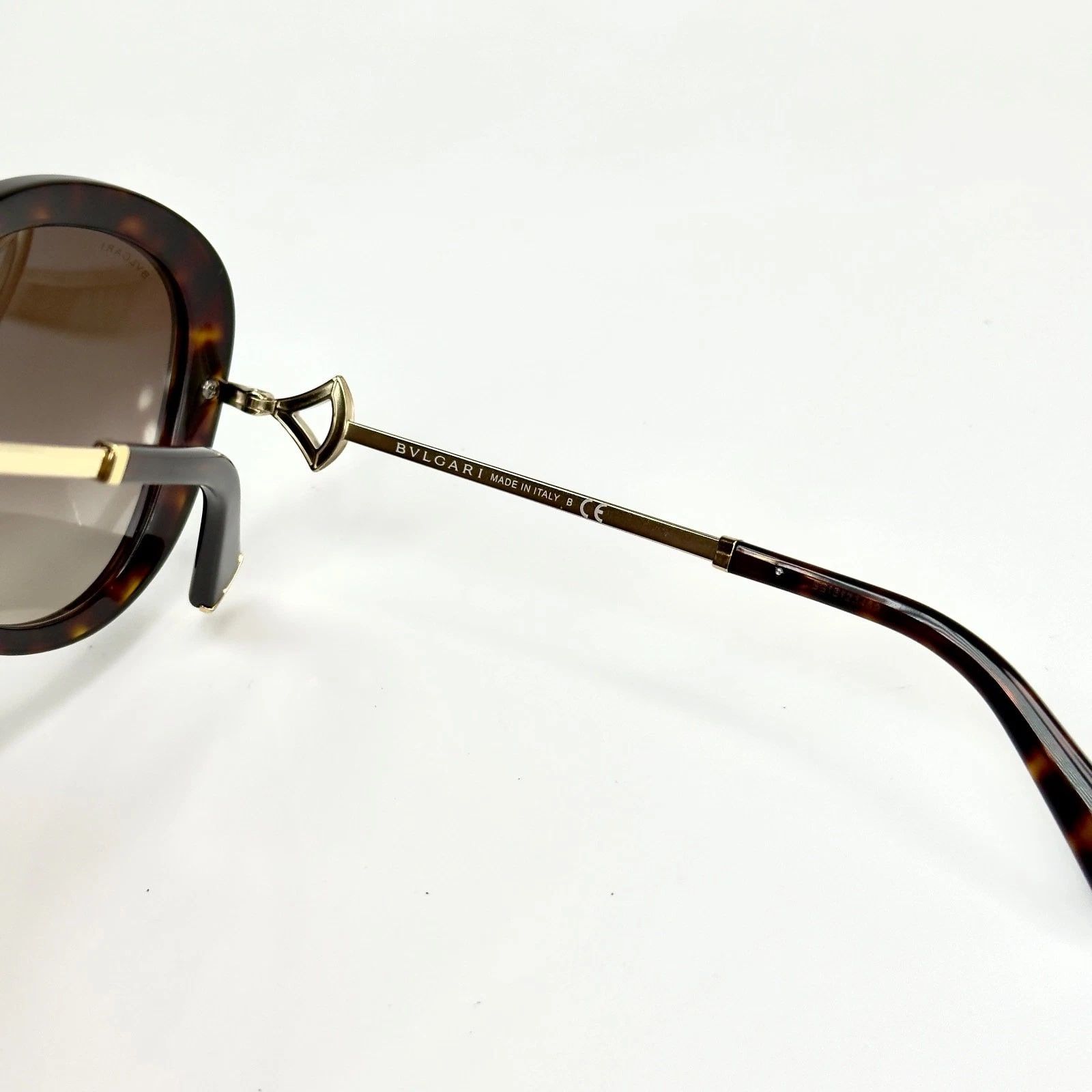 Bvlgari BULGARI BV8196B 8196 DIVAS DREAM Oval Havana Fan Sunglasses Size ONE SIZE - 7 Thumbnail