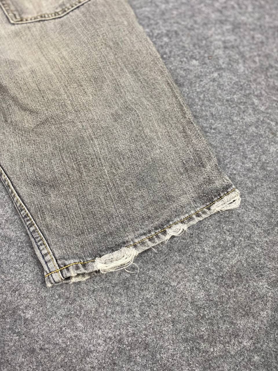 Levi's vintage levis 503 distressed short denim nice design Size US 35 - 4 Thumbnail