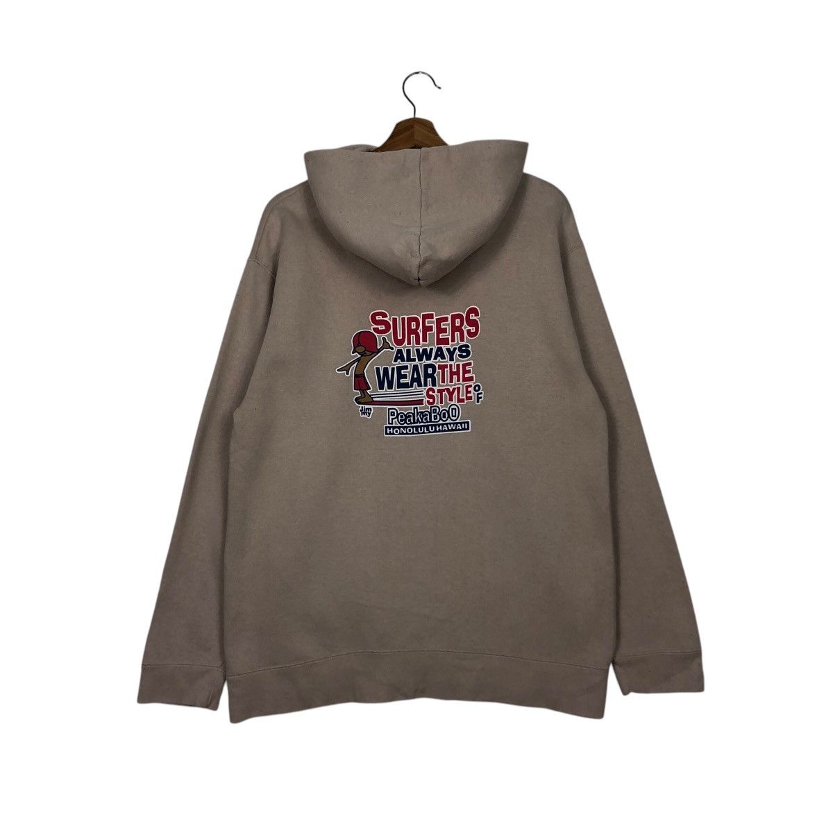 Japanese Brand 📌Vintage Surfers Hoodie Big Logo Size US L / EU 52-54 / 3 - 9 Thumbnail
