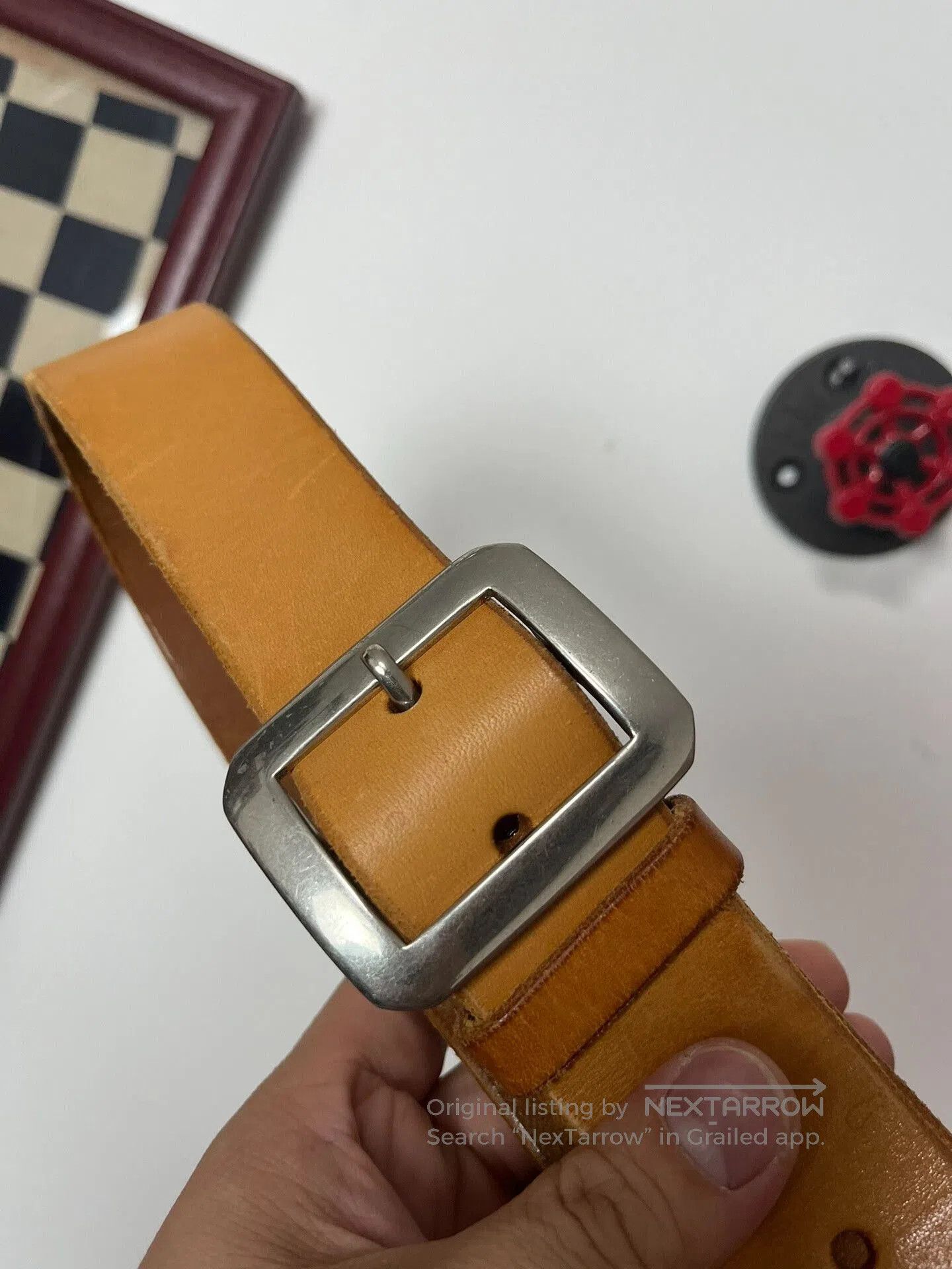 Rainbow Country Rainbow Country Leather Belt. Size ONE SIZE - 3 Thumbnail