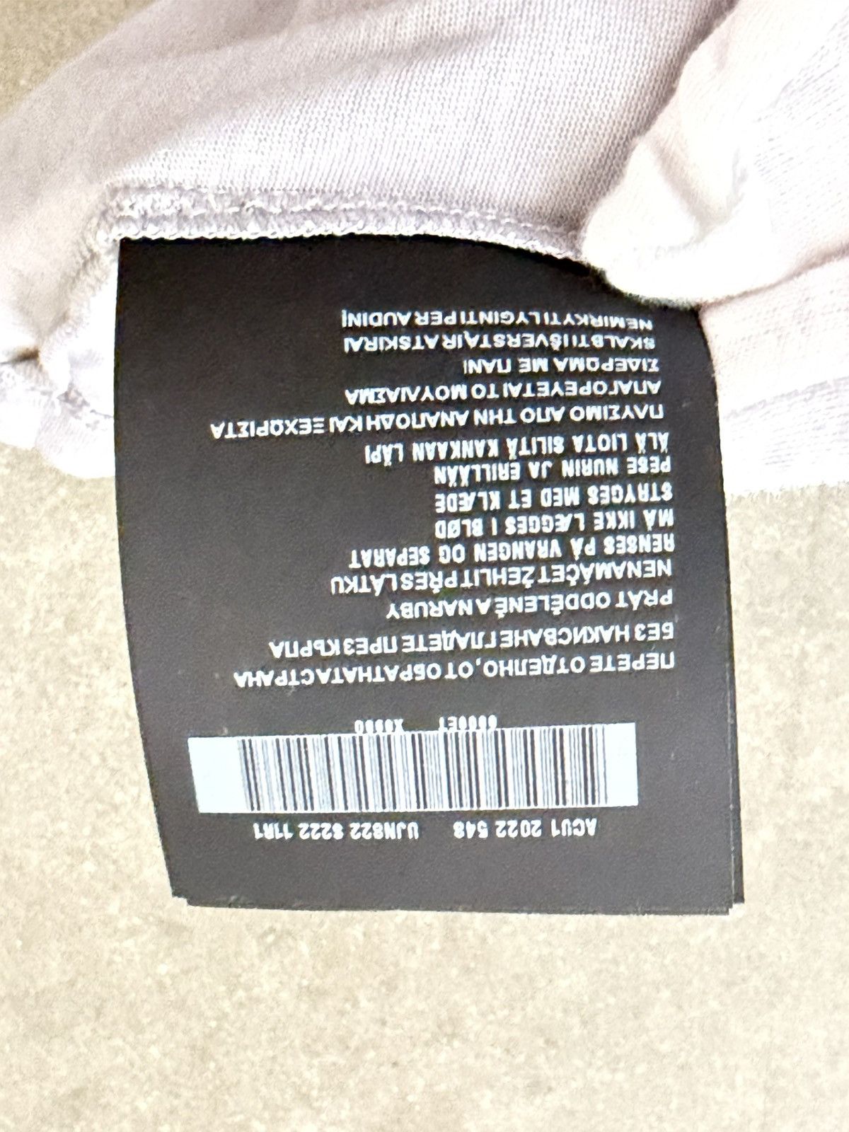 Prada ARCHIVAL!Prada Grey Printed Cotton Jersey T-Shirt Size US XXL / EU 58 / 5 - 17 Thumbnail