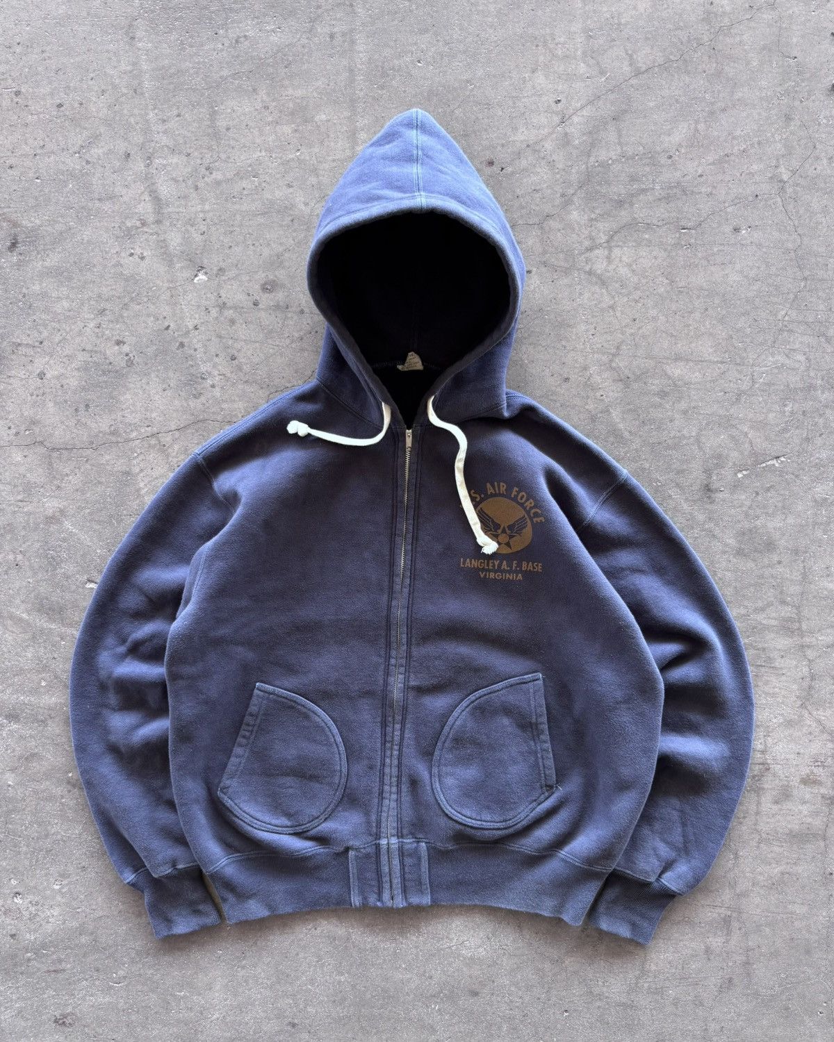 Buzz Rickson's 40s Style Buzz Rickson’s U.S Air Force Zip Up Hoodie Size US XL / EU 56 / 4 - 2 Thumbnail