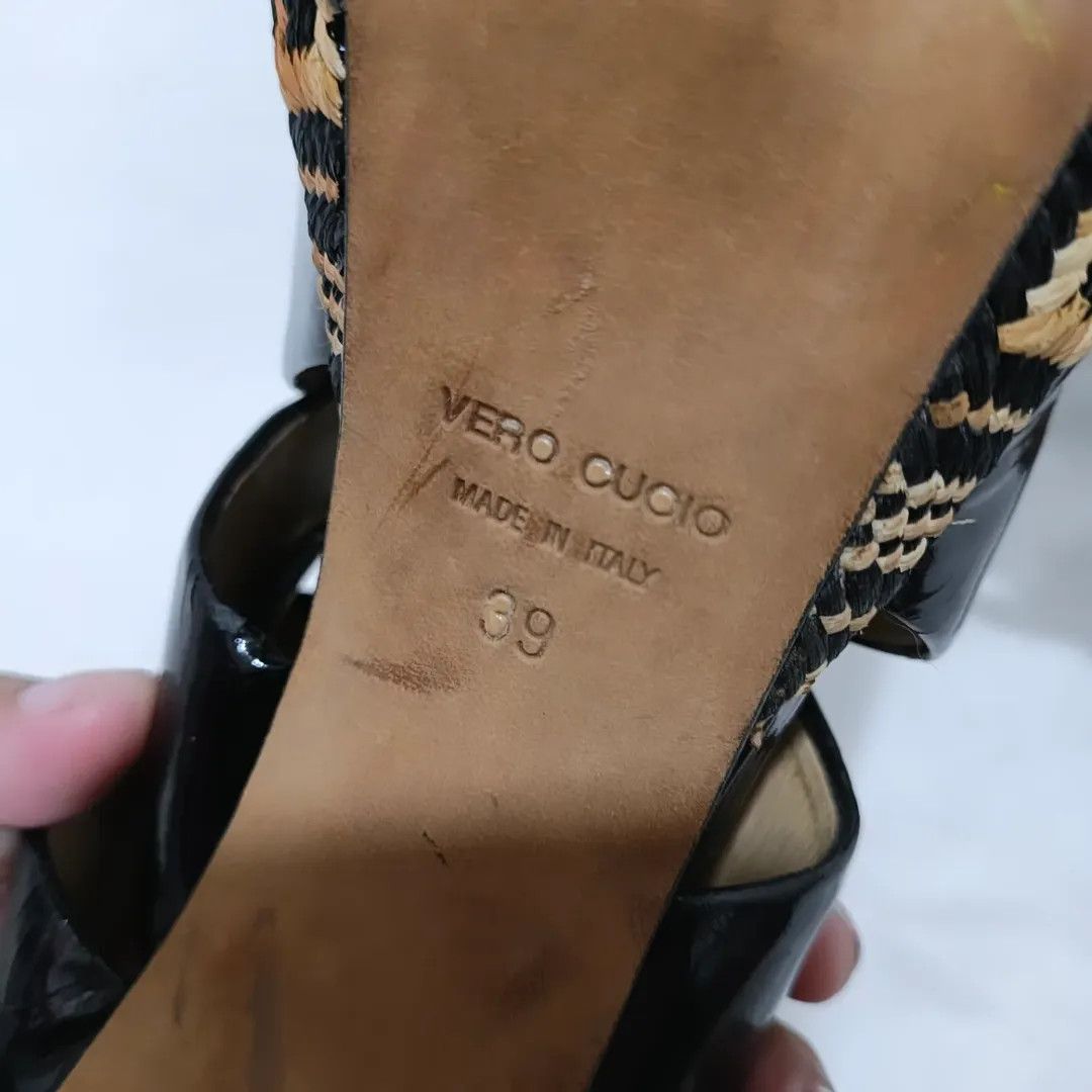 Giuseppe Zanotti Giuseppe Zanetti Black Strappy Leather Heels Size US 9 / IT 39 - 9 Thumbnail