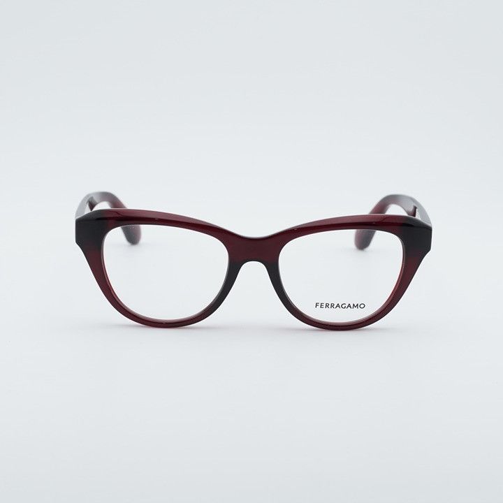 Salvatore Ferragamo Salvatore Ferragamo SF2989 616 Eyeglasses Red 51mm Cat Eye Size ONE SIZE - 4 Thumbnail