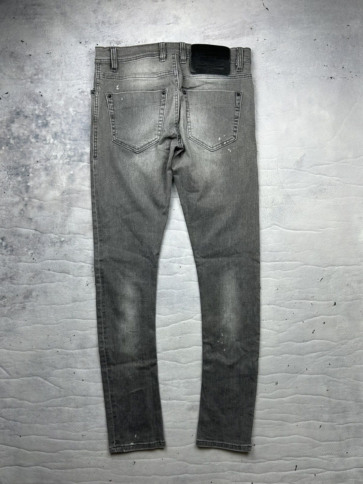 Philipp Plein Rhinestone stonewashed Slim Fit jeans