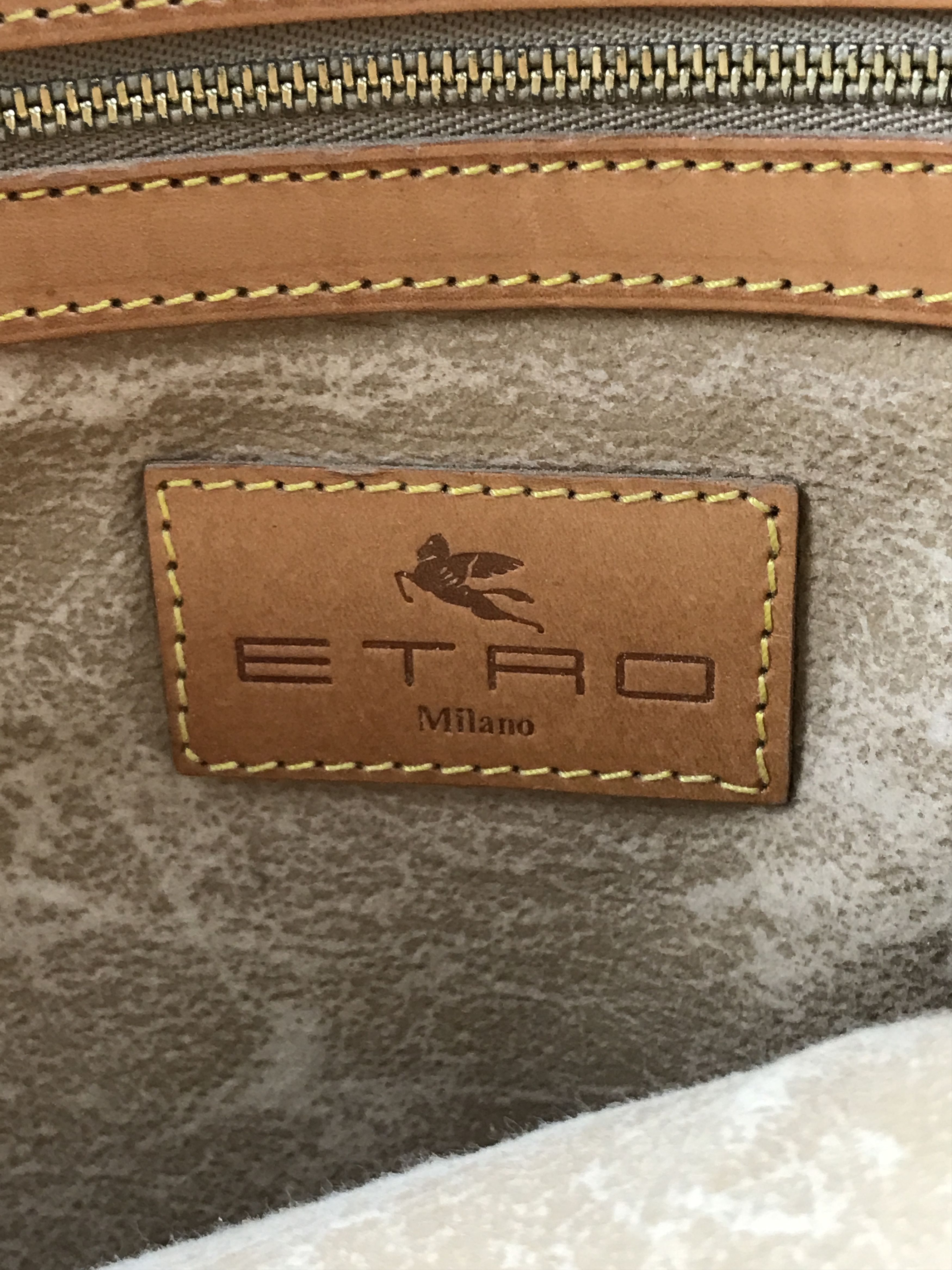 Designer × Etro × Vintage Vintage Etro Milano Paisley Tote Bag Size ONE SIZE - 14 Thumbnail