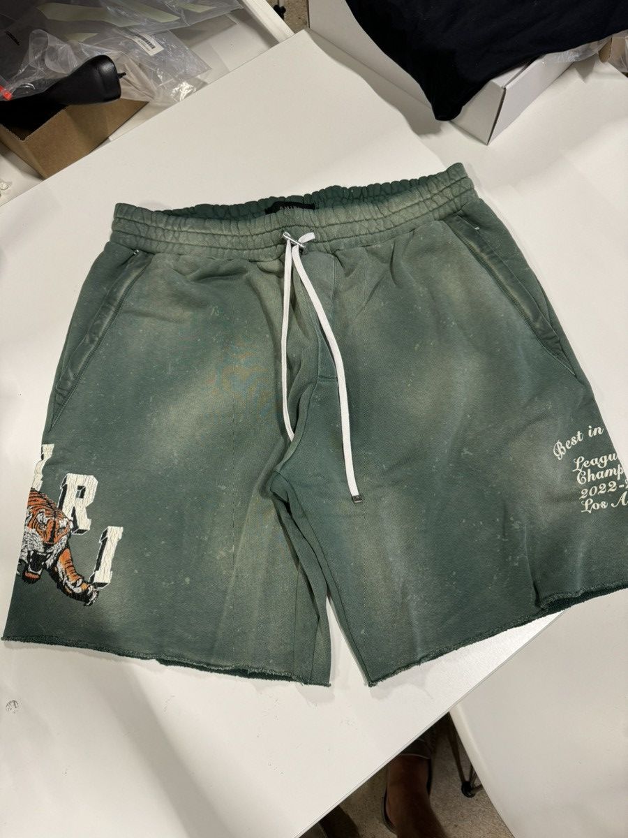Amiri Amiri Vintage Tiger Sweatshorts NEW 950$ Size US 30 / EU 46 - 1 Thumbnail